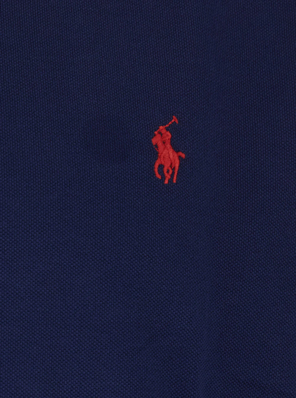 Polo Ralph Lauren Slim Fit Blue Polo Shirt With Long Sleeves And Pony Embroidery On The Front Cotton For Men Blu Tshirts