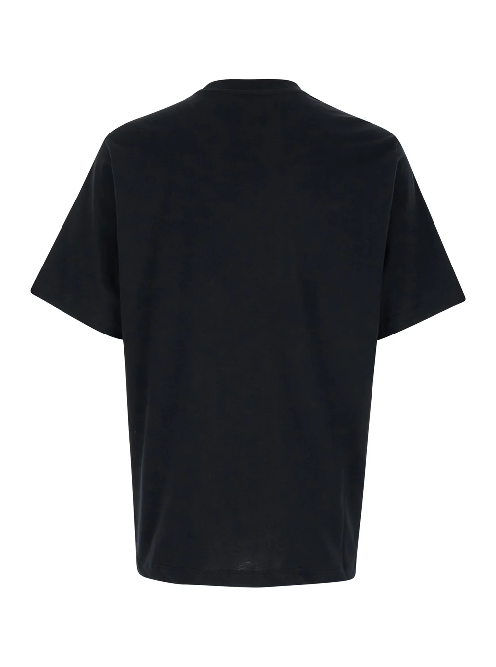 Amiri Crew Neck T-Shirt With Logo Print On The Front Black Cotton For Men Tshirts And Polo Shirts