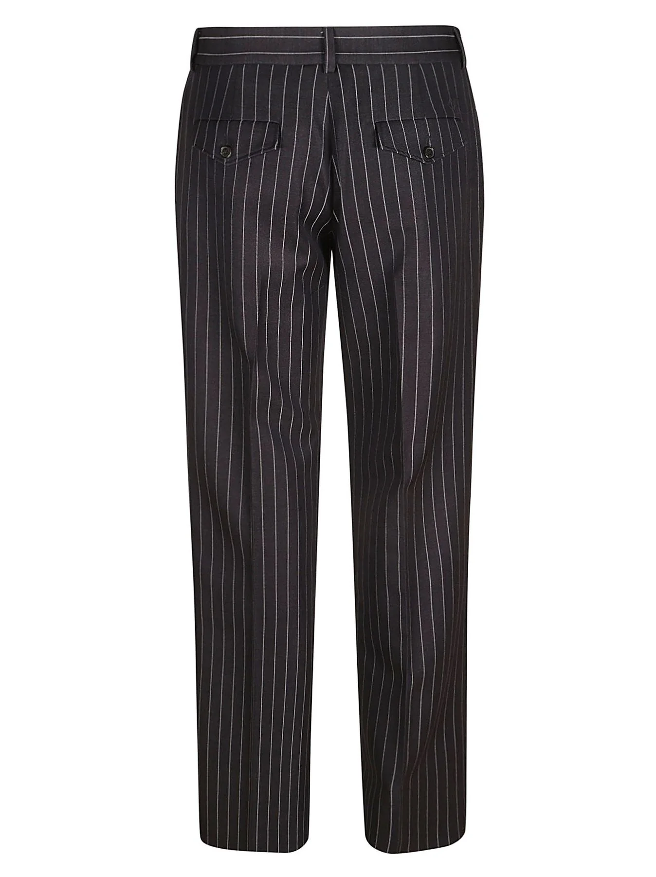 Off-White OMCO033S24FAB0024747 Nero Wool Polyester made In Italy Pantalone