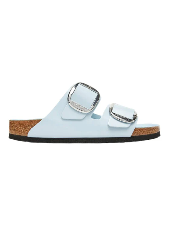 Birkenstock Arizona Big Buckle Blue Calf Leather | Shoe