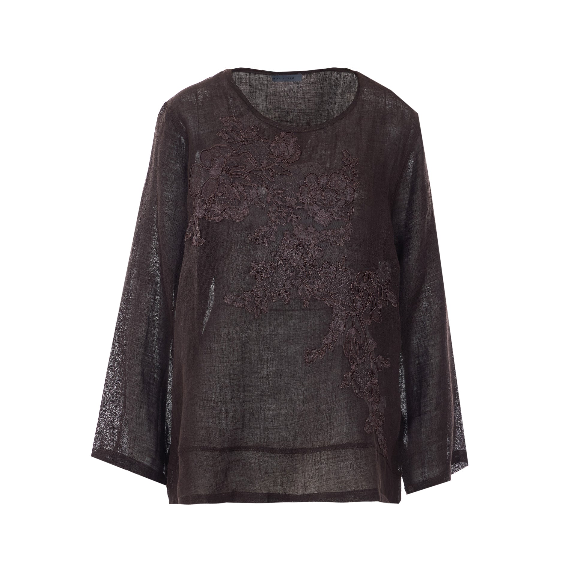 MAURIZIO Shirts Brown Linen