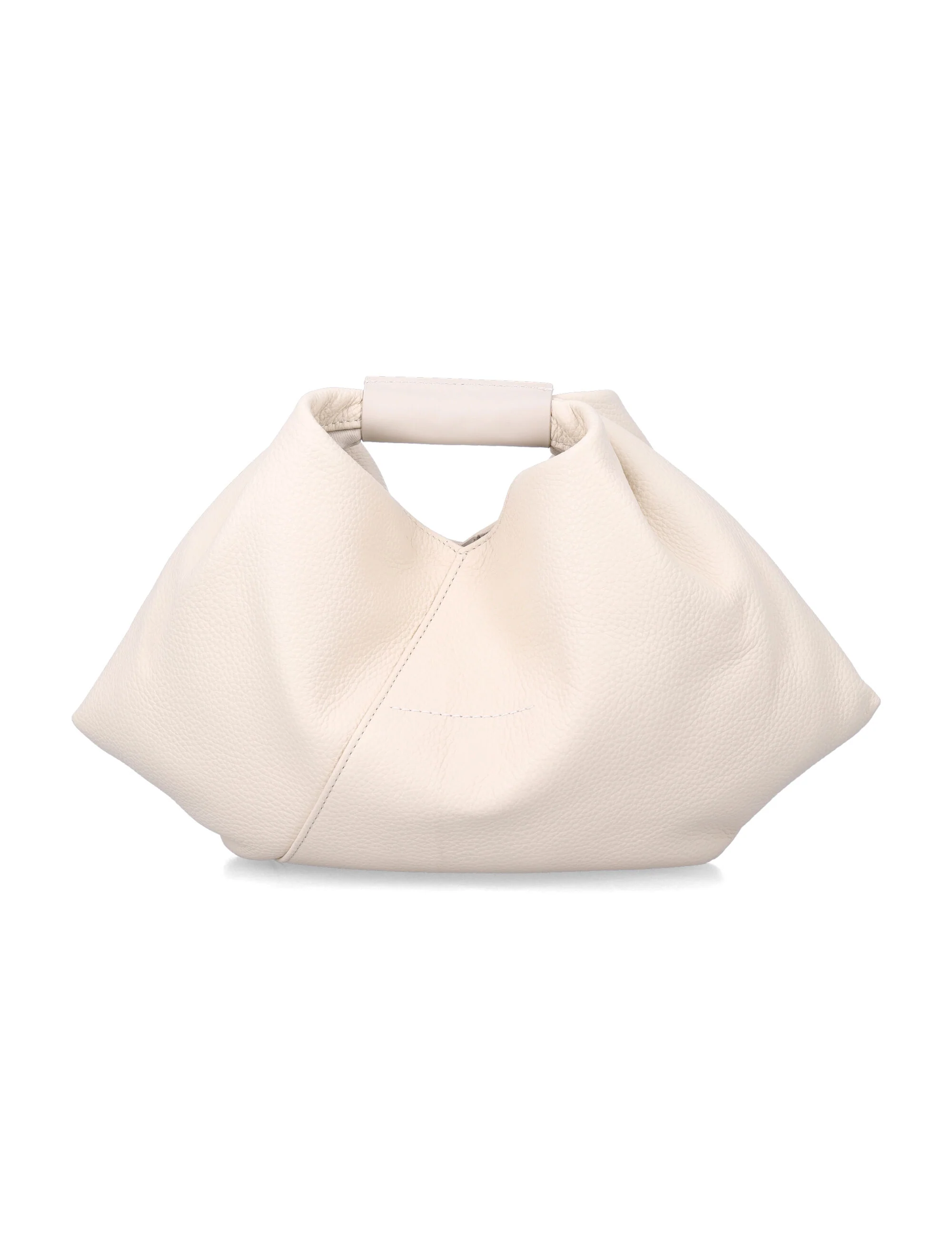 MM6 Maison Margiela MM6 Grainy Leather Japanese Bag White Calf Lining Tote