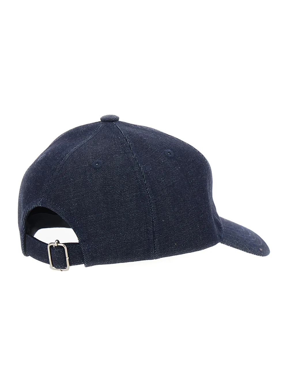 A.P.C. Blue Baseball Cap with logo lettering on the front in Cotton for Men Blu Hats And Gloves