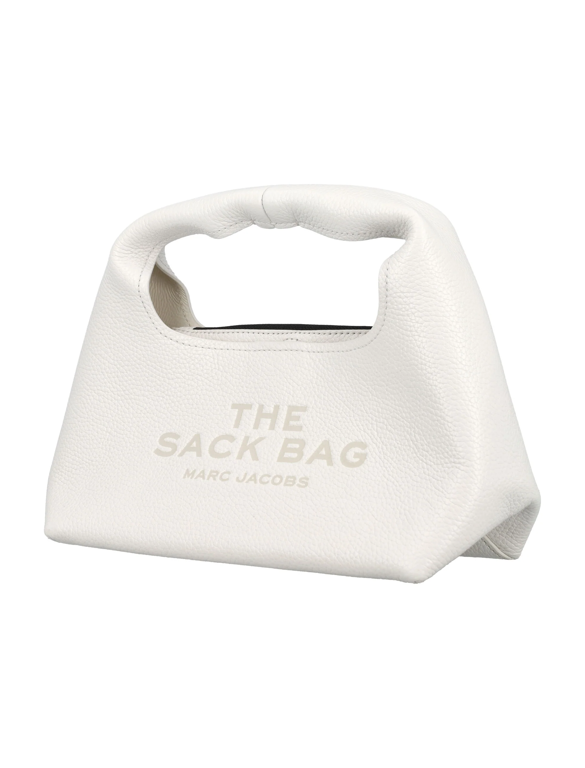 The mini sack bag Marc Jacobs White Cow Leather Tote