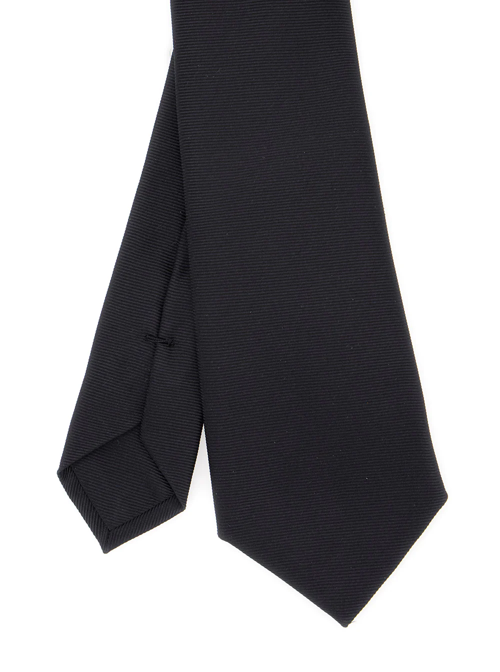 Versace Black Tie with Medusa on the Front in Silk for Men Papillon And Ties