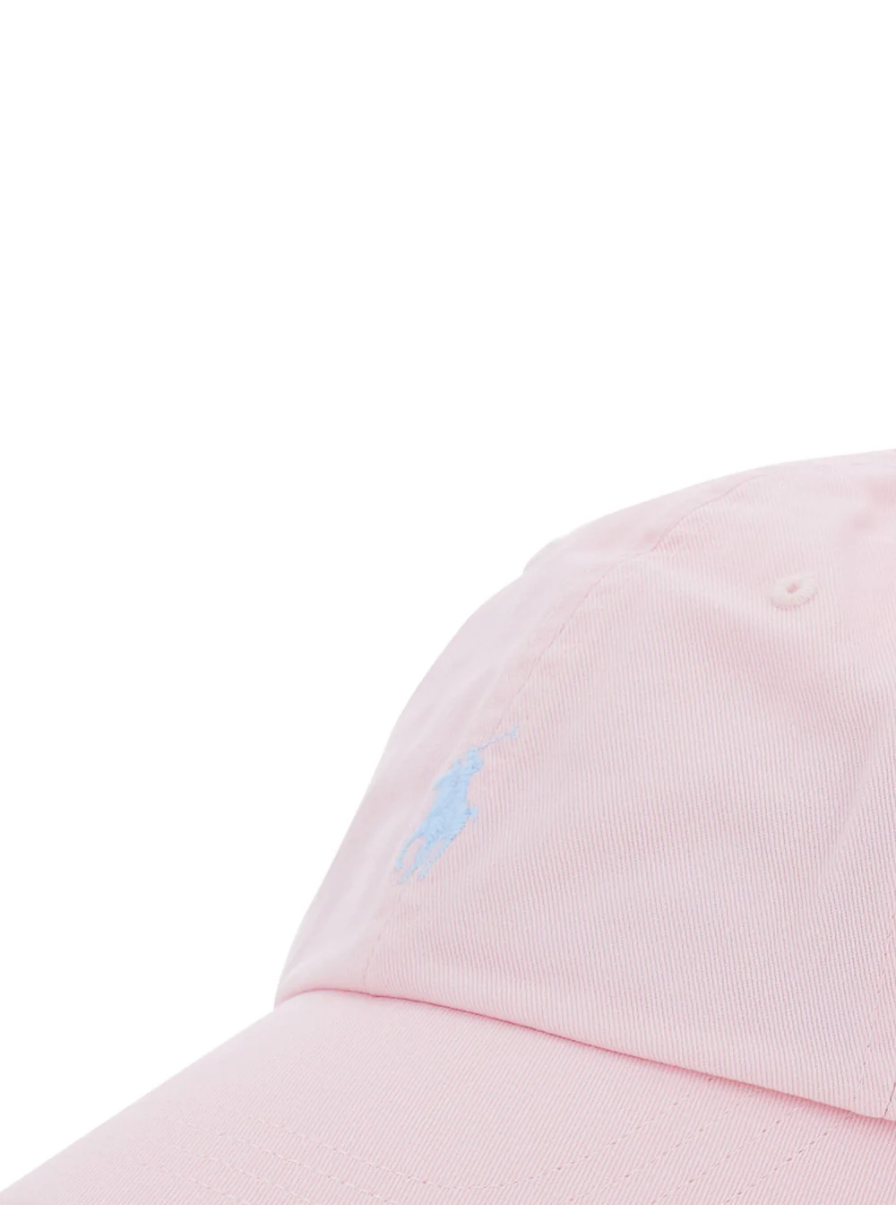 Polo Ralph Lauren Pink Hat With Embroidered Logo On The Front Cotton For Women And Gloves