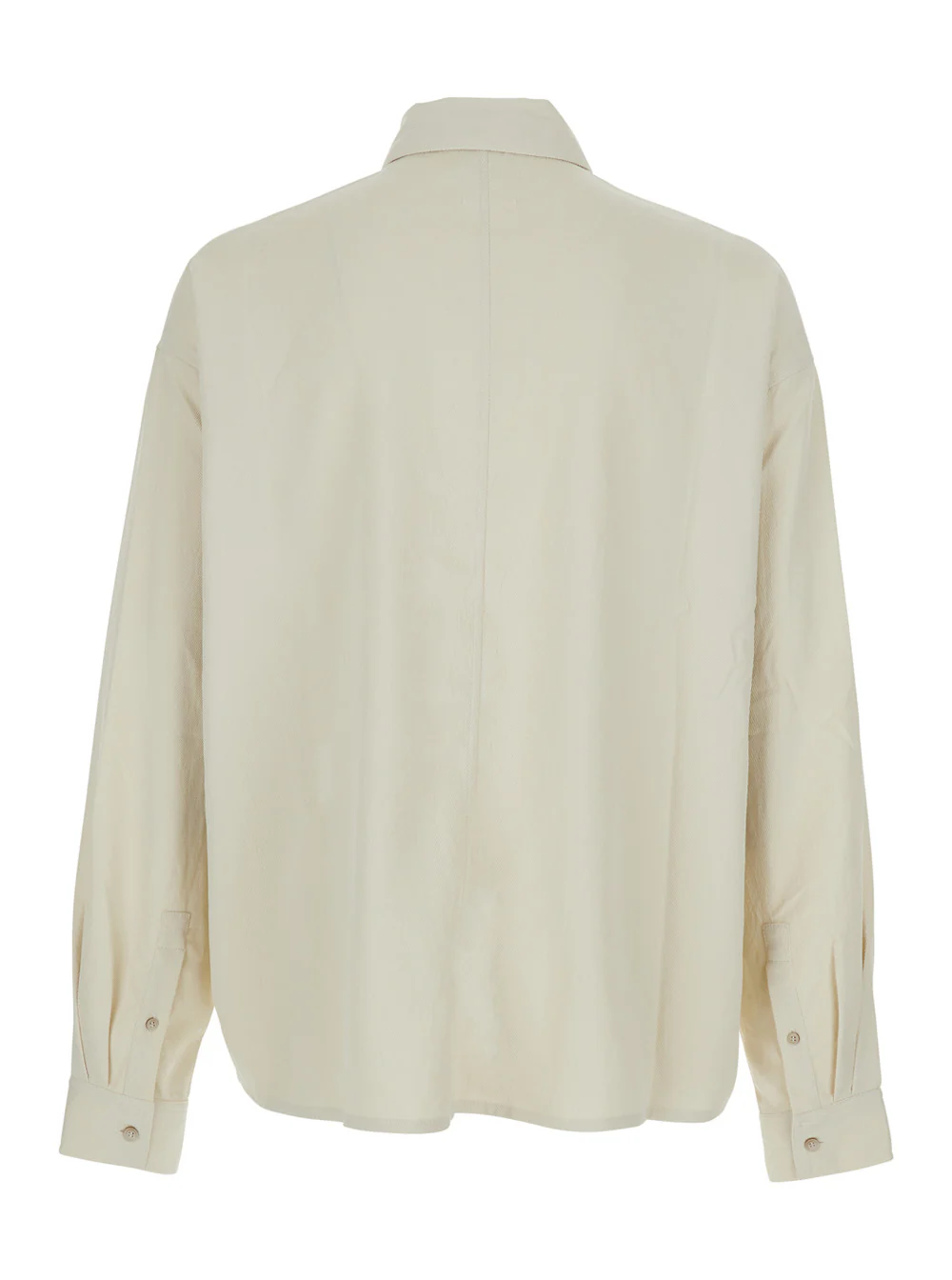 Won Hundred LEO SHIRT Gray - with Collar and Long Sleeves in Polyester Women Grey Blouses