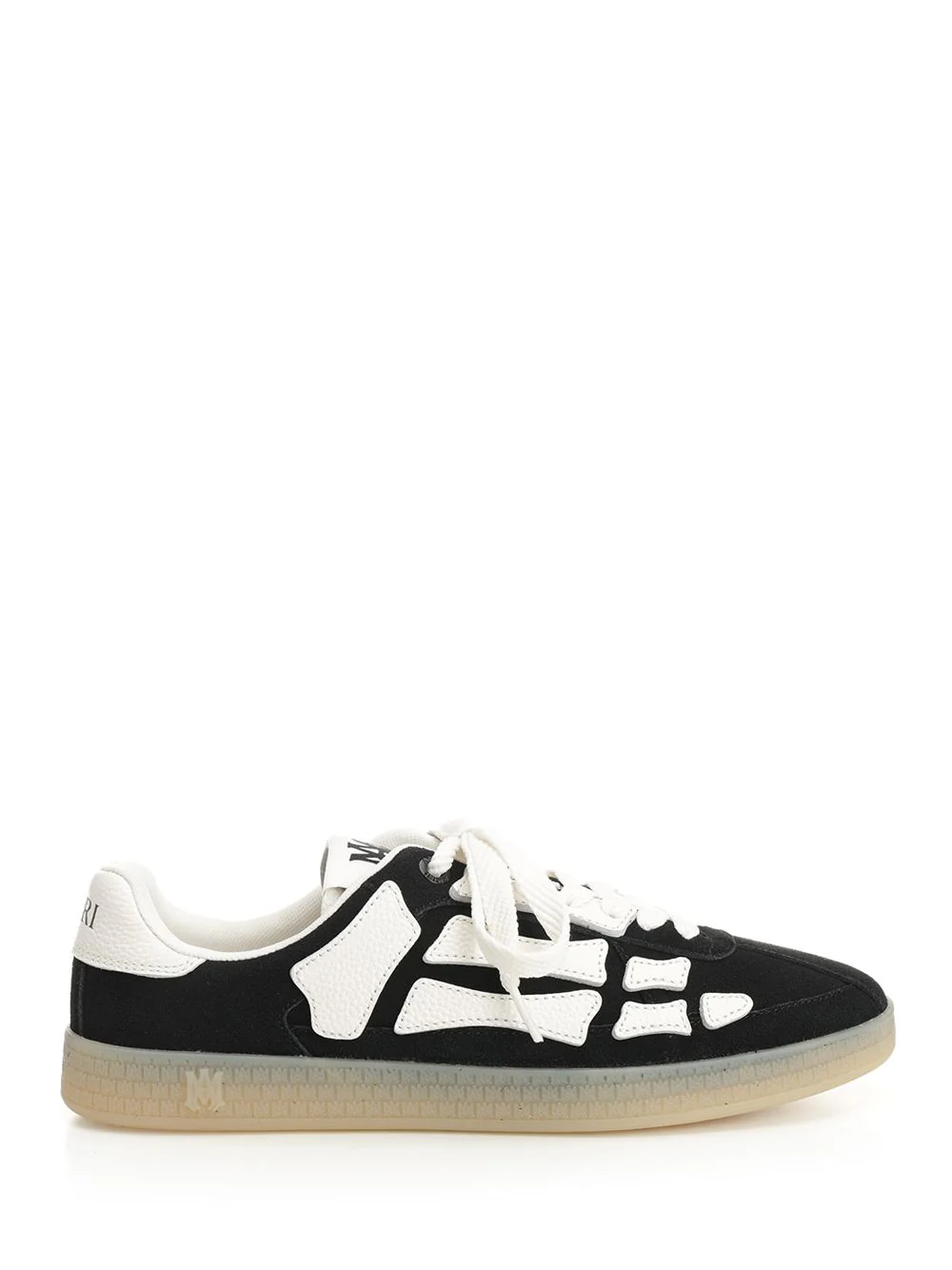 Amiri Pacific Bones Sneaker Black Upper: Bovine Leather