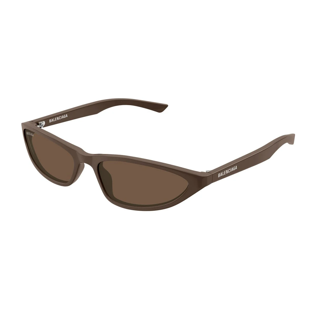 Balenciaga Bb0402s Linea Everyday Brown Acetato Riciclato Sunglasses