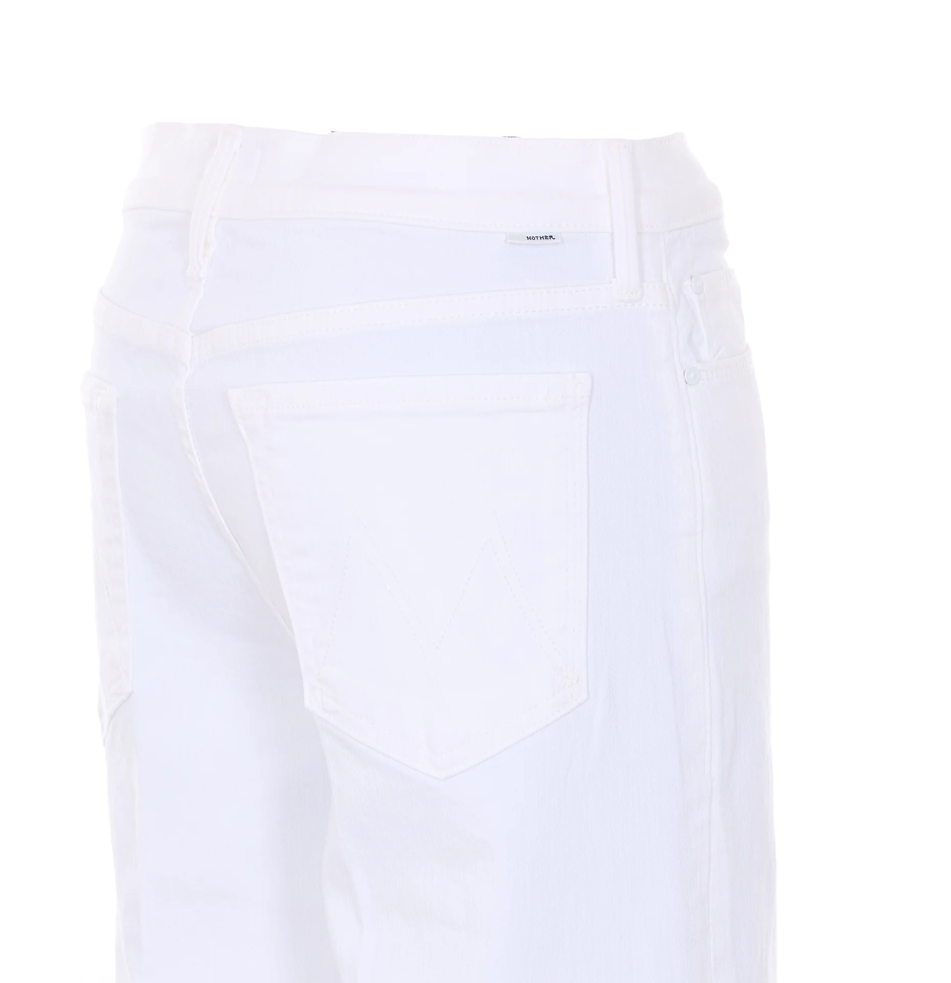 Mother Jeans White Cotton