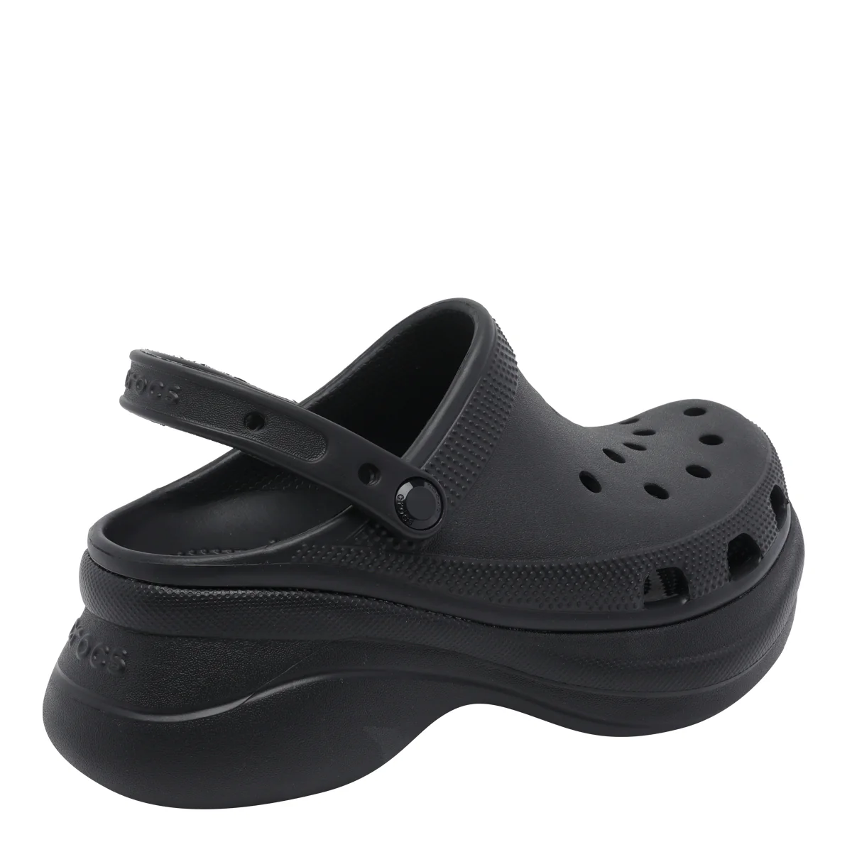 Crocs Sandals Black Rubber/ Rubber Sole