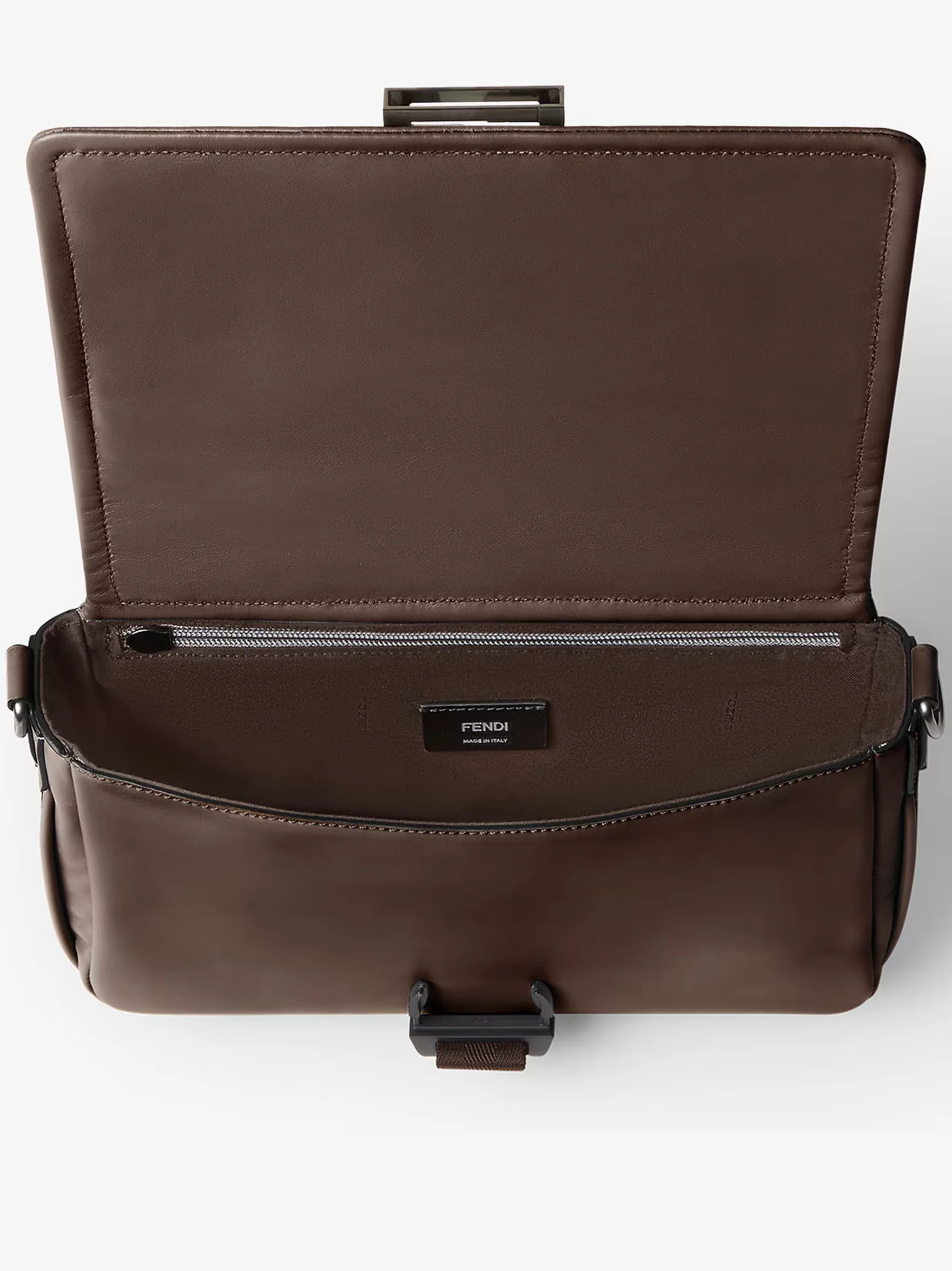 Fendi Flux Messenger B Vit.mal Black Borsa