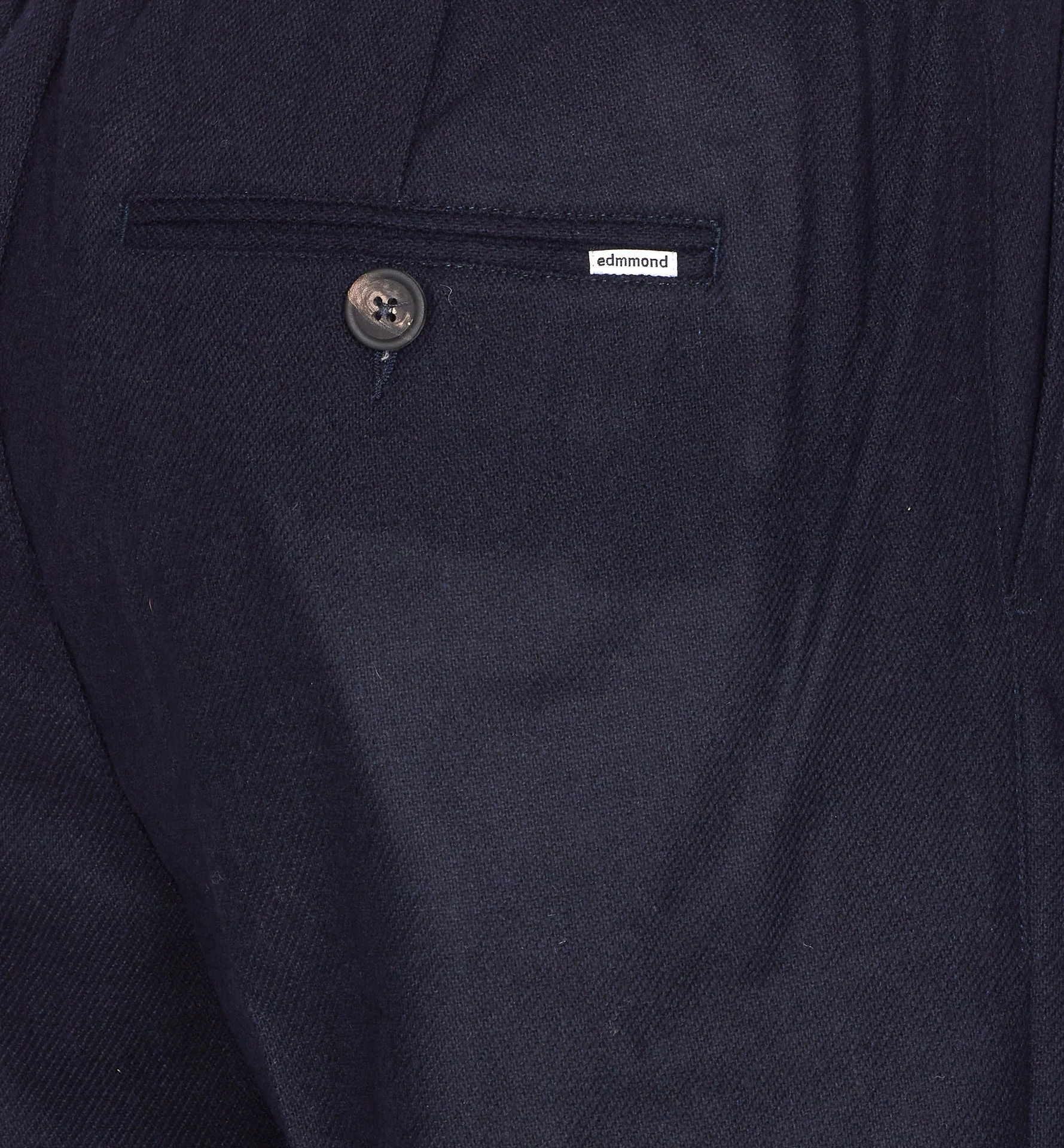 EDMMOND STUDIOS Trousers Blue Wool
