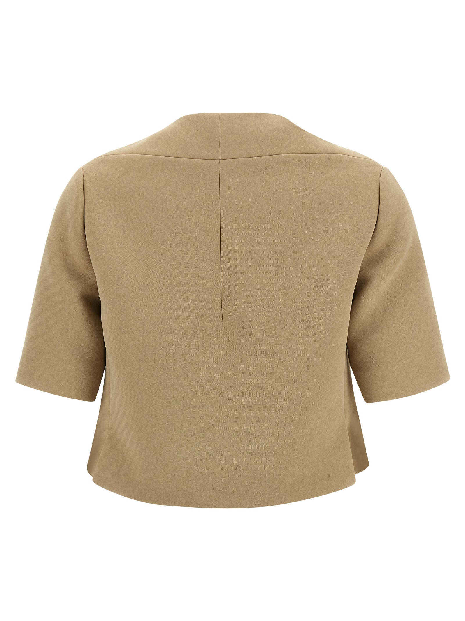 Khaite Franc jacket Beige Polyester Blazer, Suits