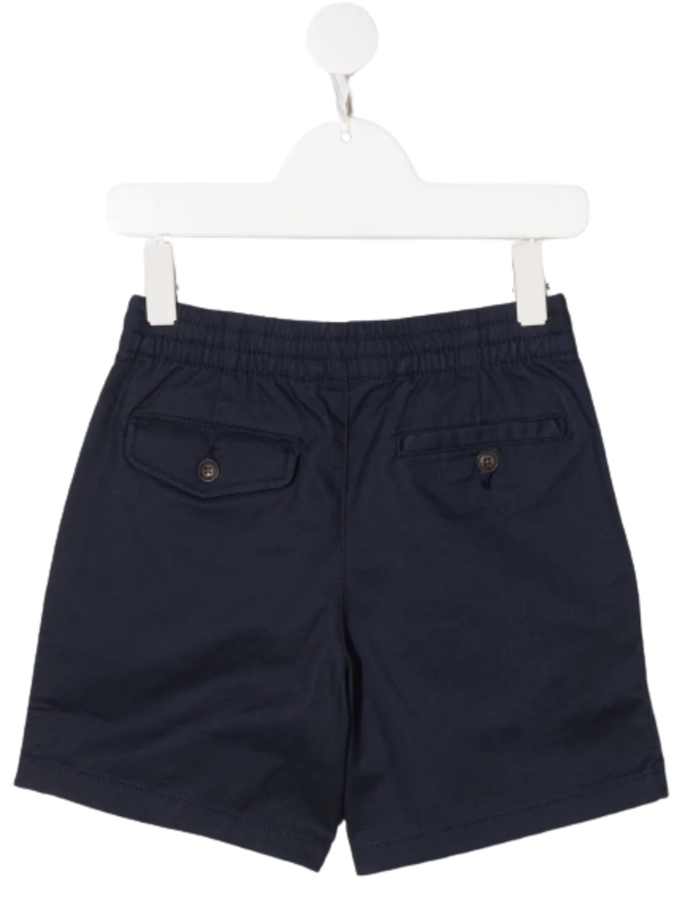 Polo Ralph Lauren Kids Polo Ralph Lauren Boy Cotton Blue Bermuda With Logo Blu Elastane Shorts And