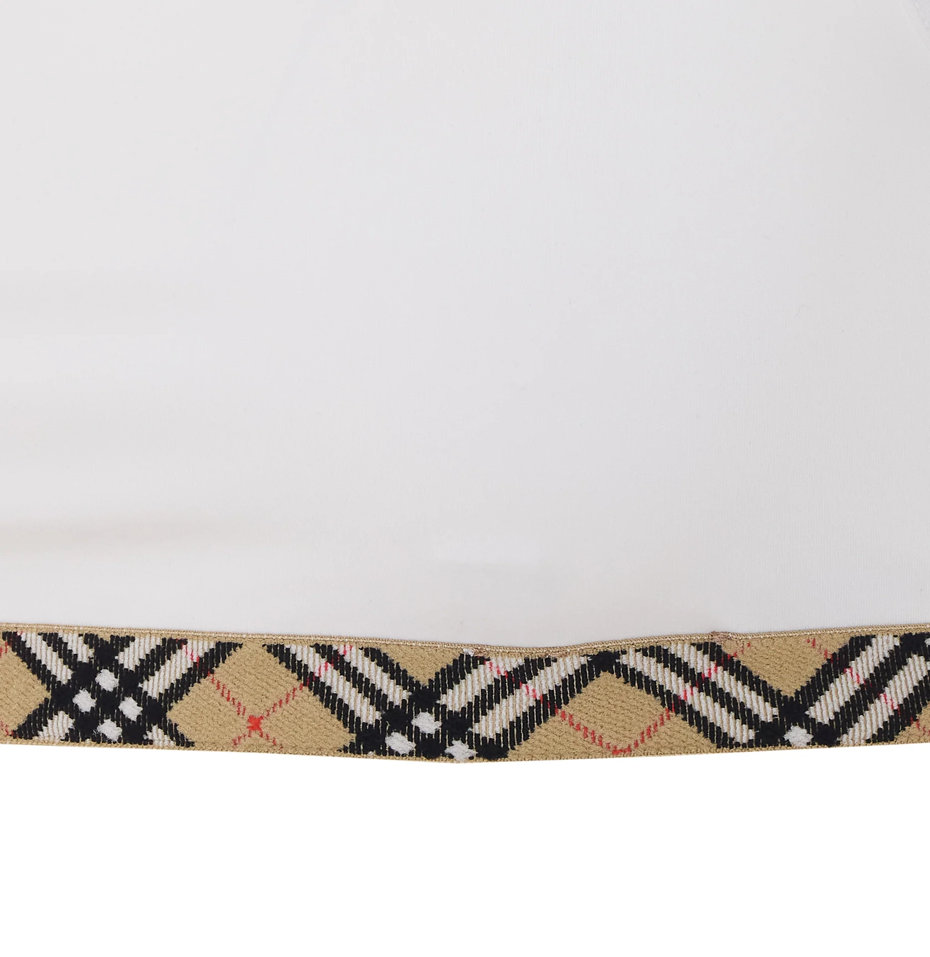 Burberry Top White Polyamide