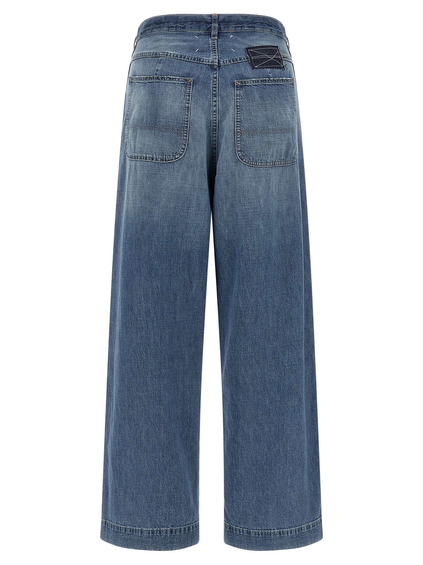 Maison Margiela Four Stitches Jeans Blue Cotton