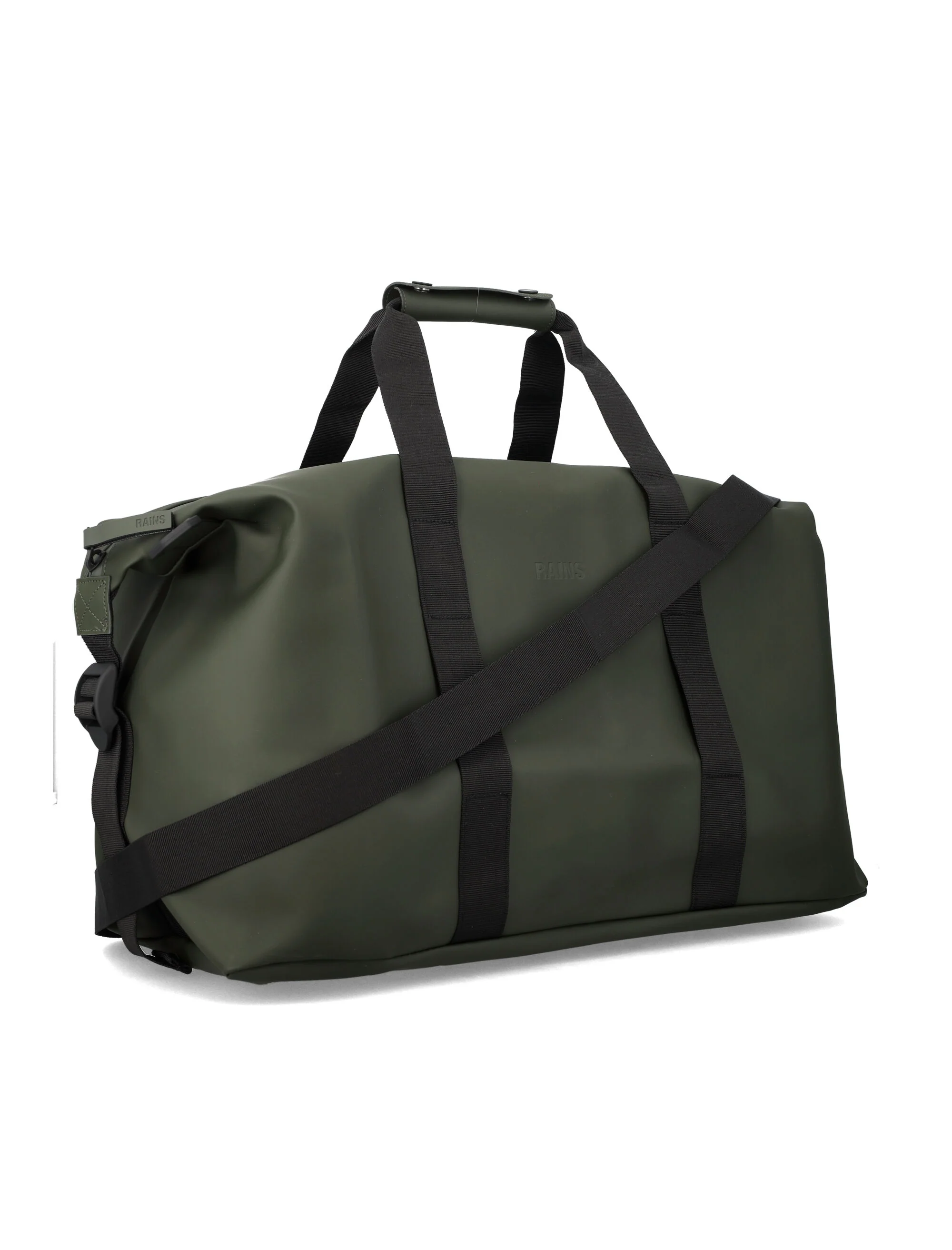 Rains Hilo Waterproof Weekend Bag Green Polyester Coating Tote