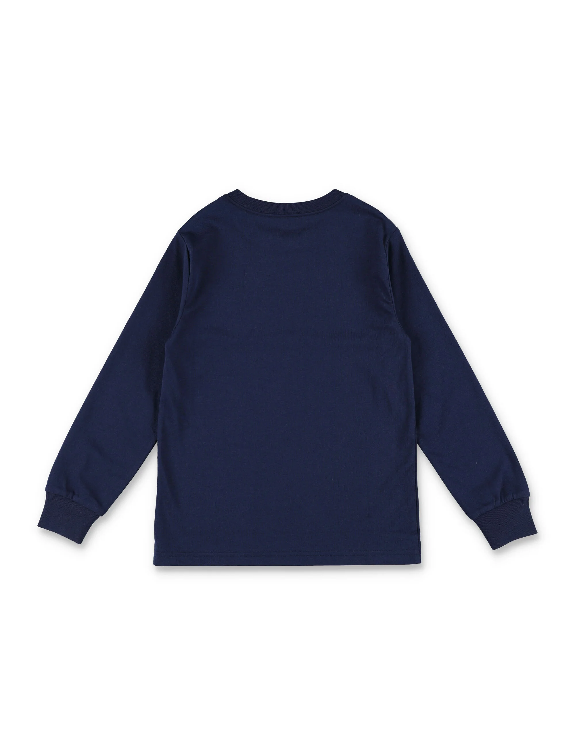 Polo Ralph Lauren Kid Cotton Long Sleeve T-Shirt Navy Tshirt
