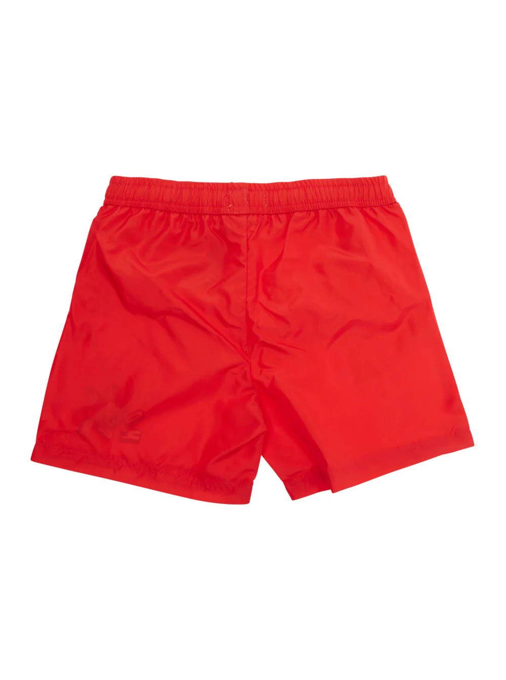 Moschino Kids Swim Shorts With Gift Box - Red Swimwear Elastic Waistband In Tech Fabric Child Beachwear