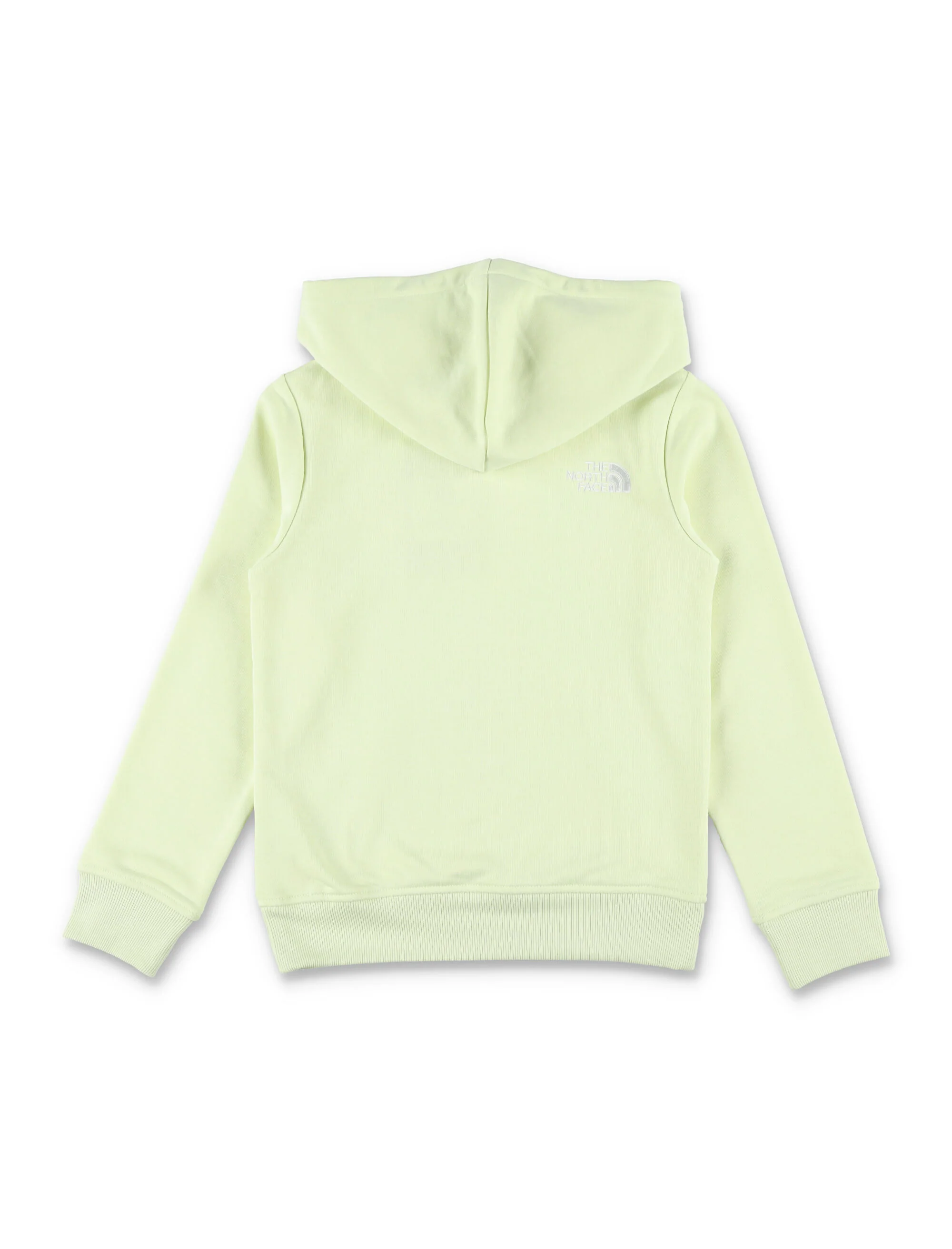 The North Face North Face Drew Peak Light Hoodie For Kids Lime Cotton Sweatshirt