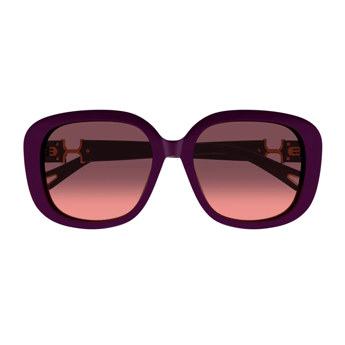 Chloé Ch0303sk Marcie-Linea Burgundy Acetato Riciclato Sunglasses