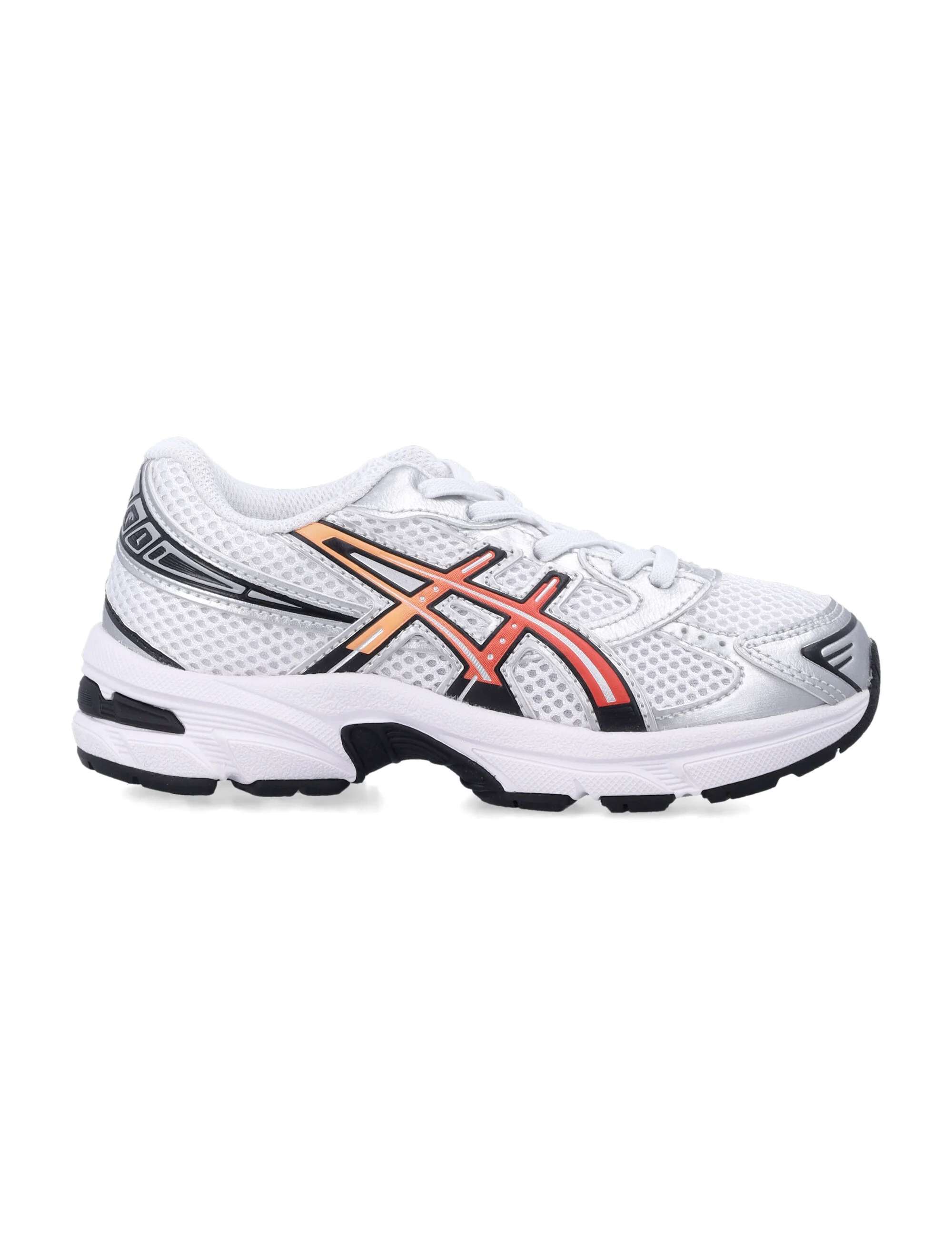 Asics Gel-1130 Ps Kids Sneakers White/red Snapper Synthetic Sole