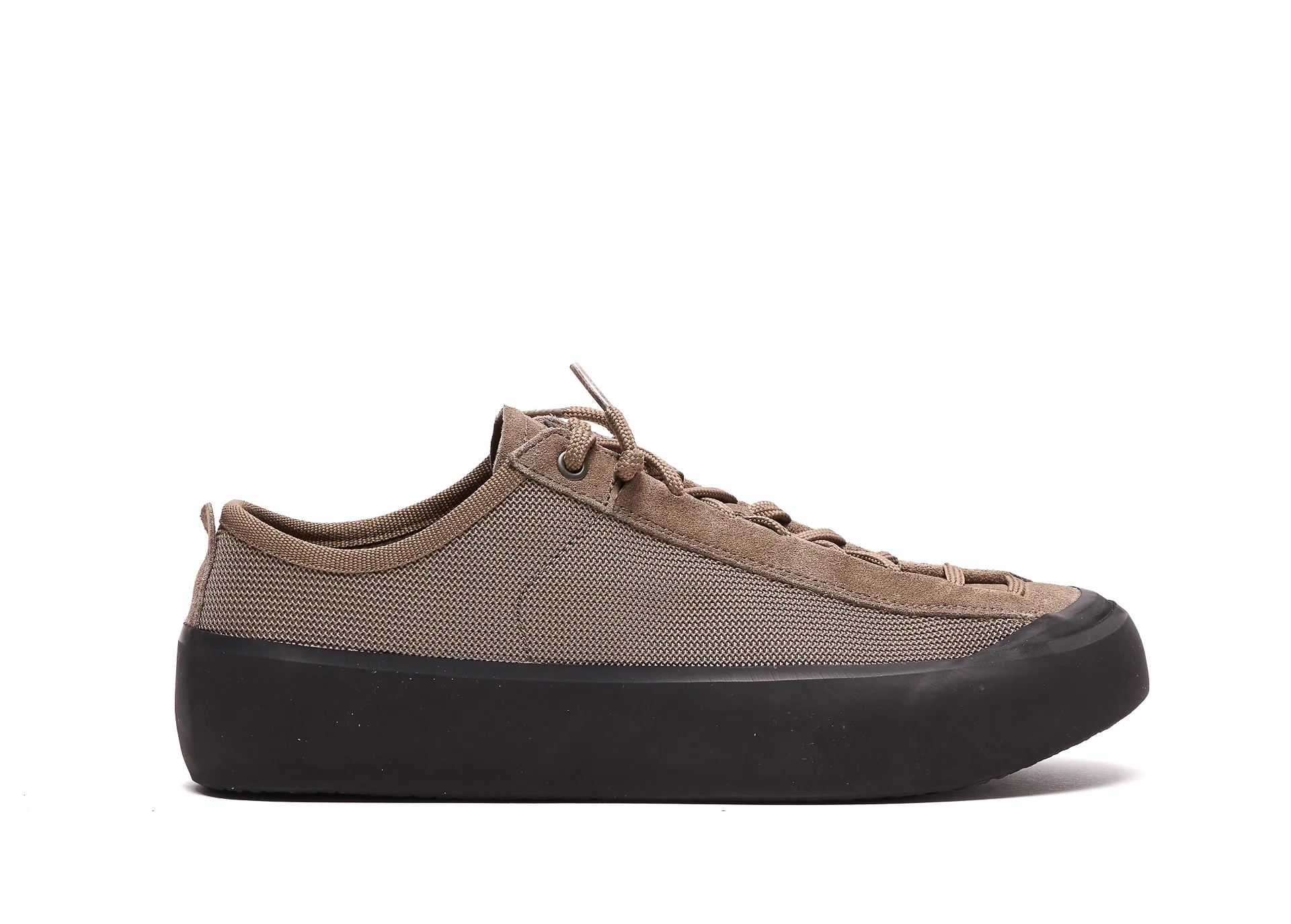 Stone Island Sneakers Brown Suede