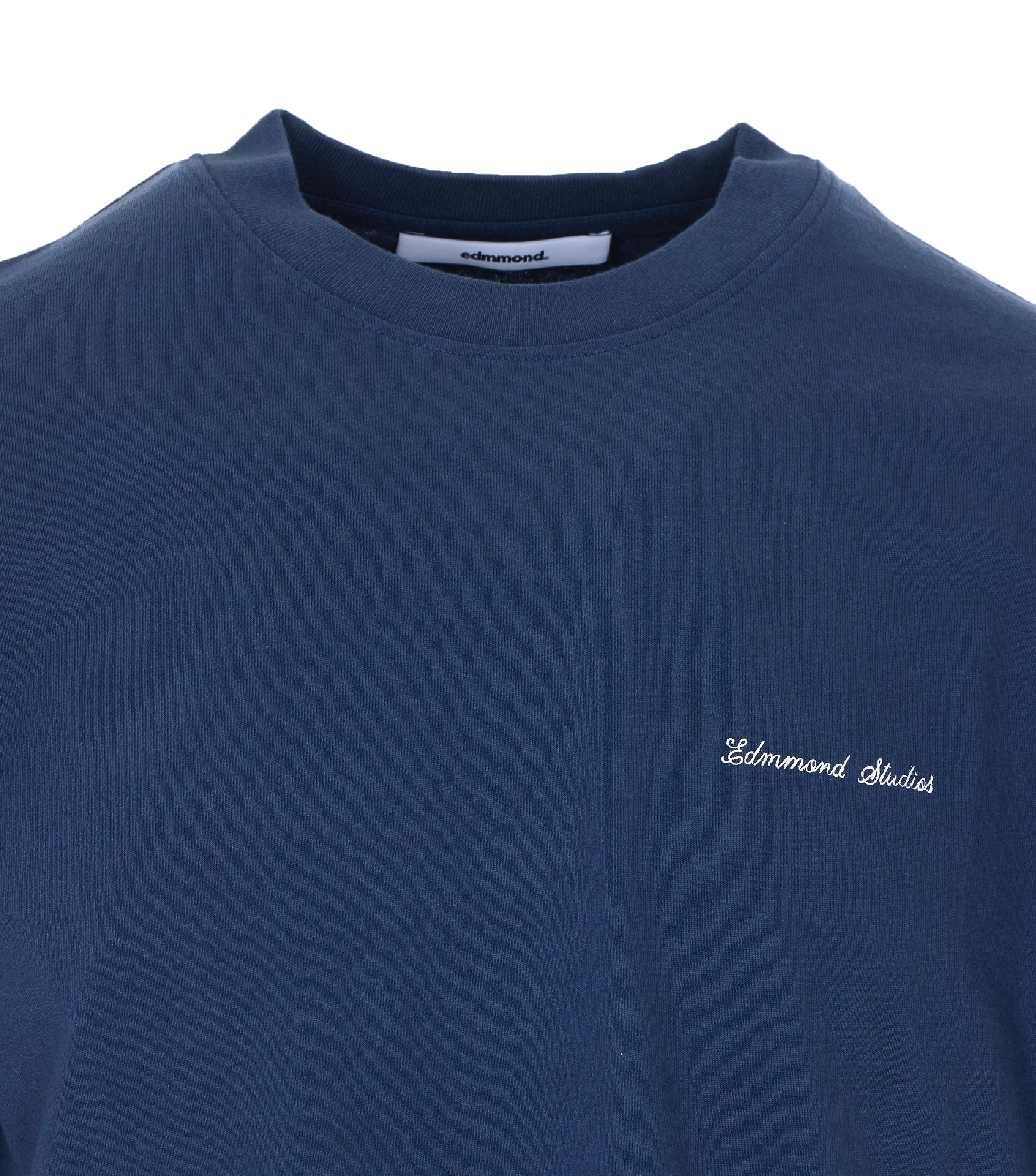 EDMMOND STUDIOS T-shirts and Polos Blue Organic Cotton