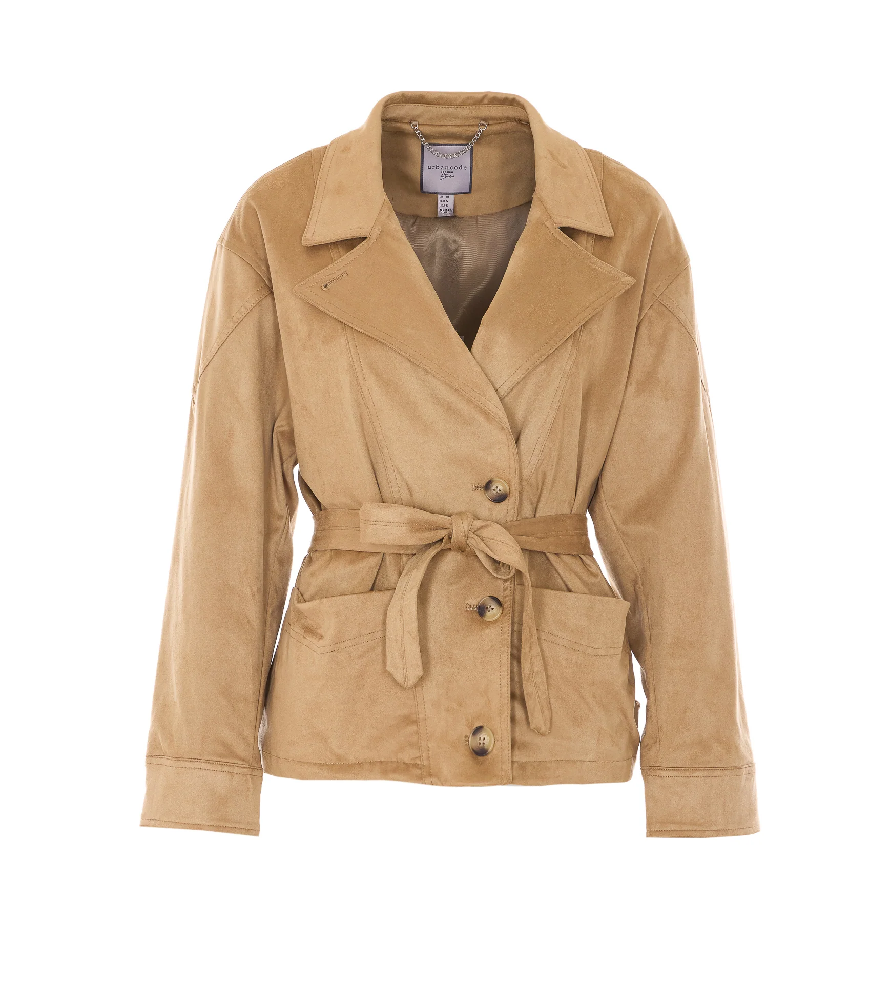 Urbancode Jackets Beige Polyester