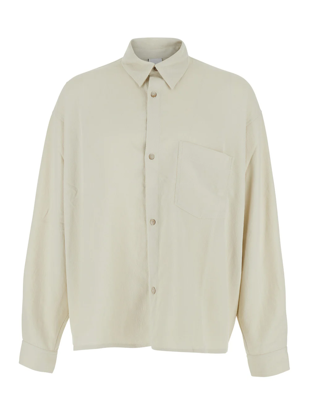 Won Hundred LEO SHIRT Gray - with Collar and Long Sleeves in Polyester Women Grey Blouses