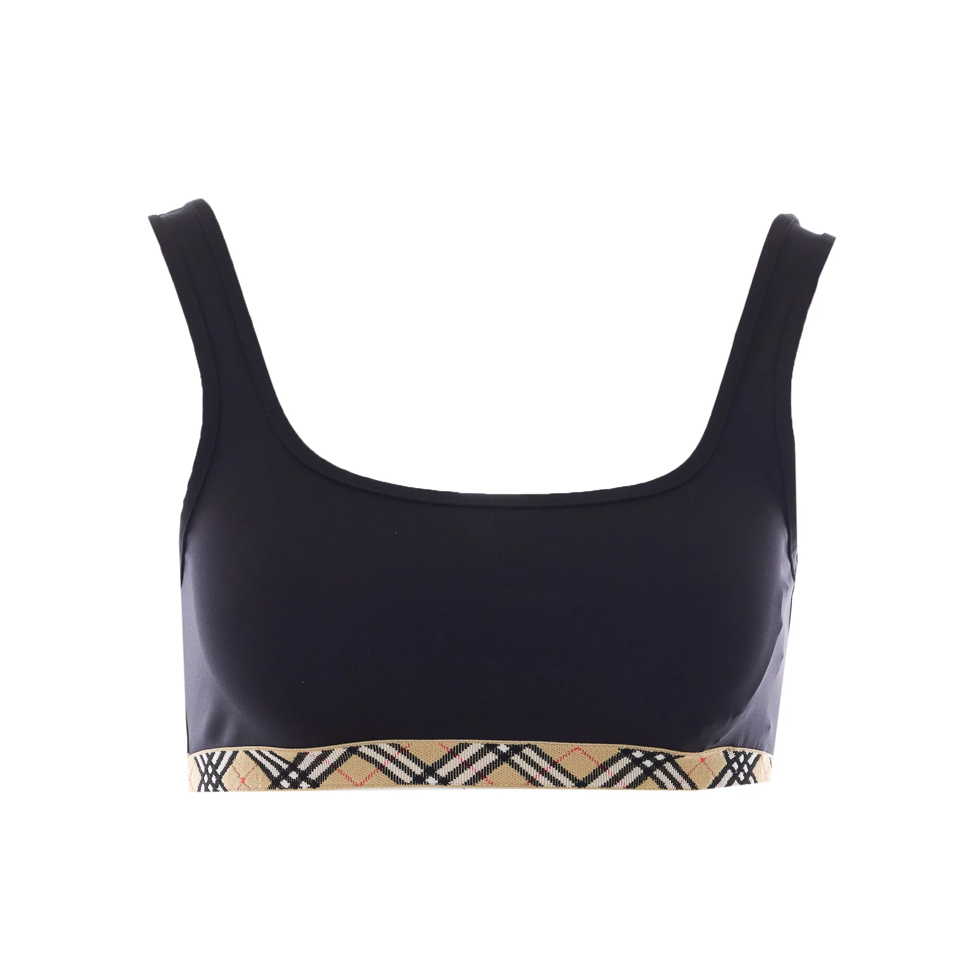 Burberry Top Black Polyamide