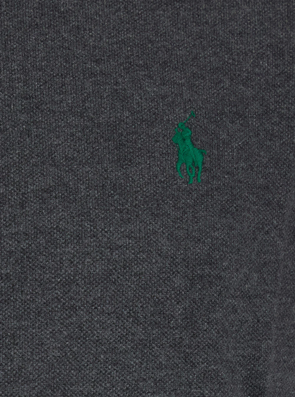 Polo Ralph Lauren Slim Fit Gray Polo Shirt With Classic Collar And Pony Embroidery On The Front Cotton For Men Grey Tshirts