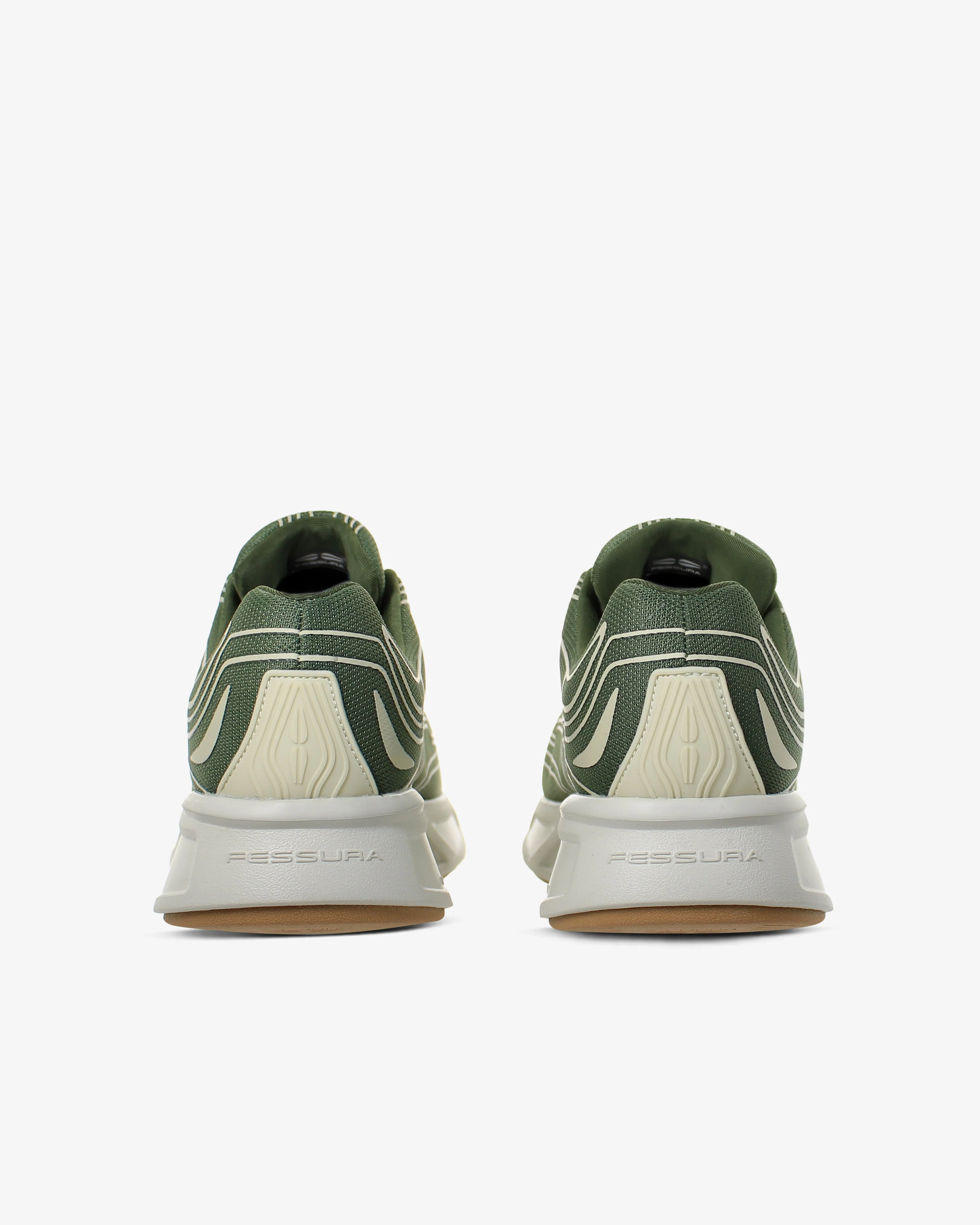 Fessura Italia Walk #01 07 Military-milk Running Sneakers