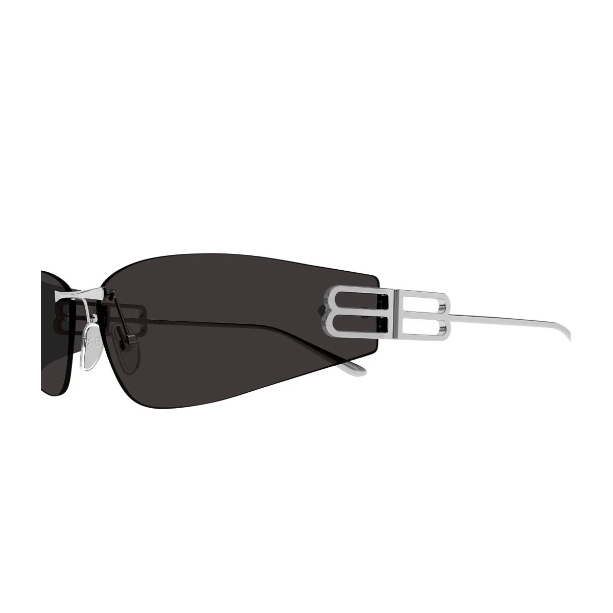 Balenciaga Bb0484s Linea Everyday Ruthenium Metallo Sunglasses
