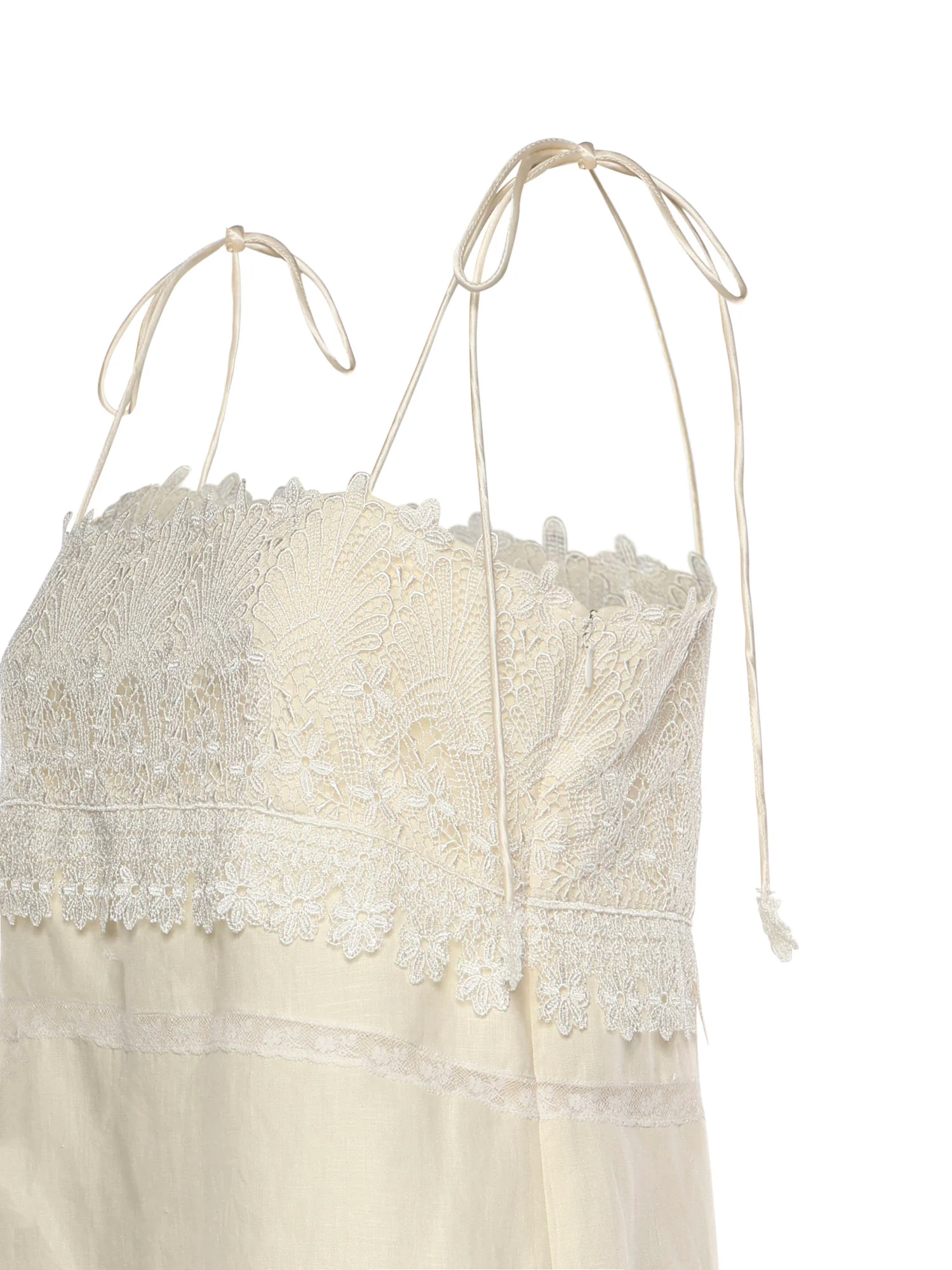 Valentino Garavani Dresses White Linen