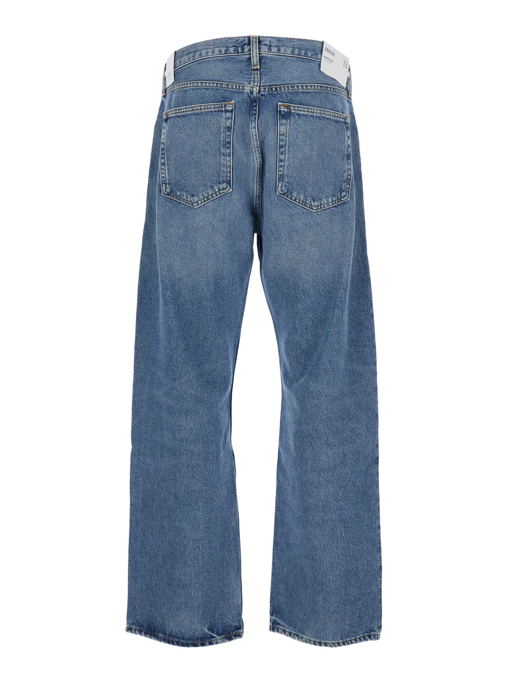 Agolde Blue Jeans A7031371FRCTR with Five-Pocket Design for Men Blu Regenerative Cotton
