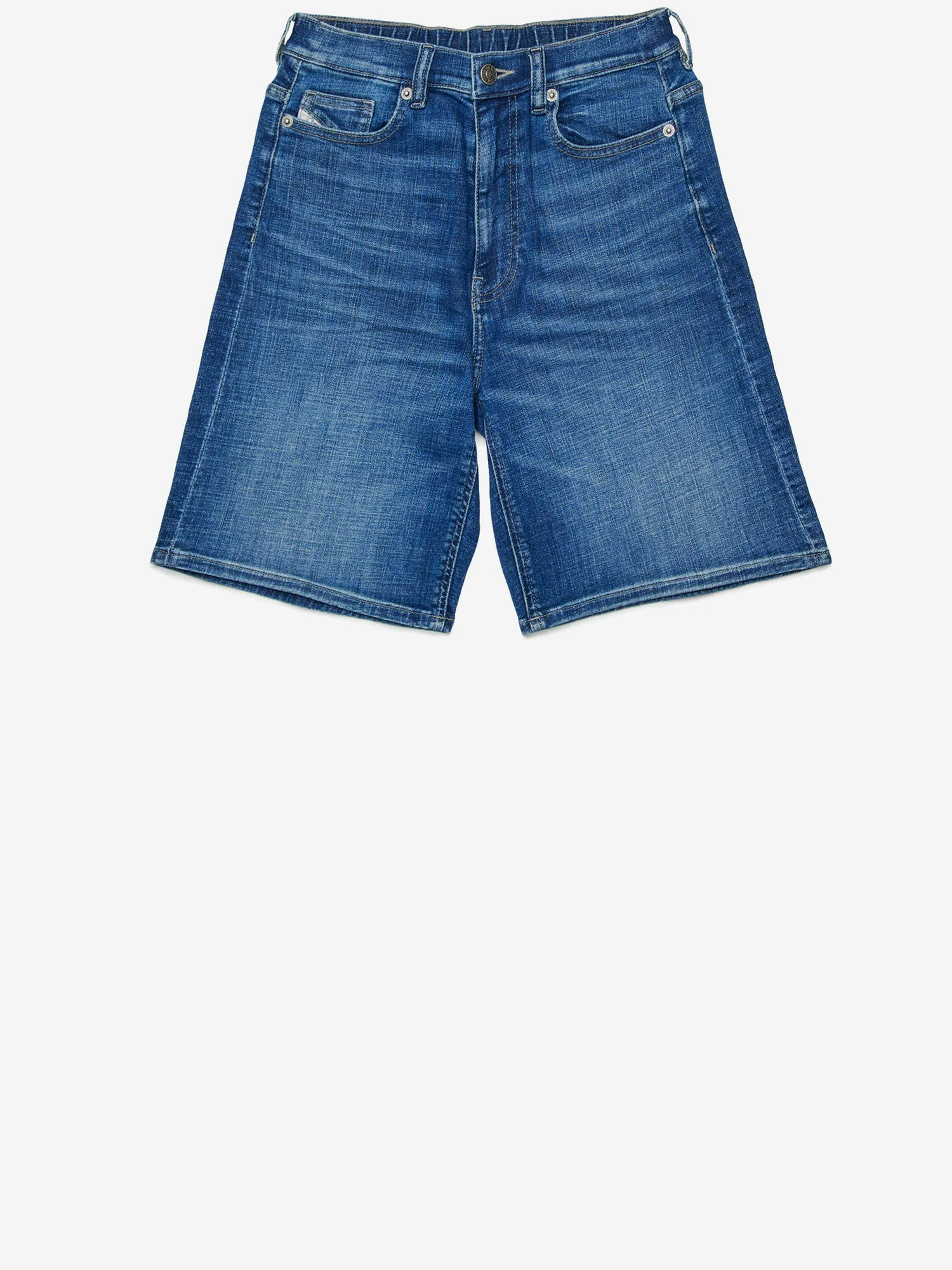 Diesel Shorts Denim Cotton Elastane-spandex