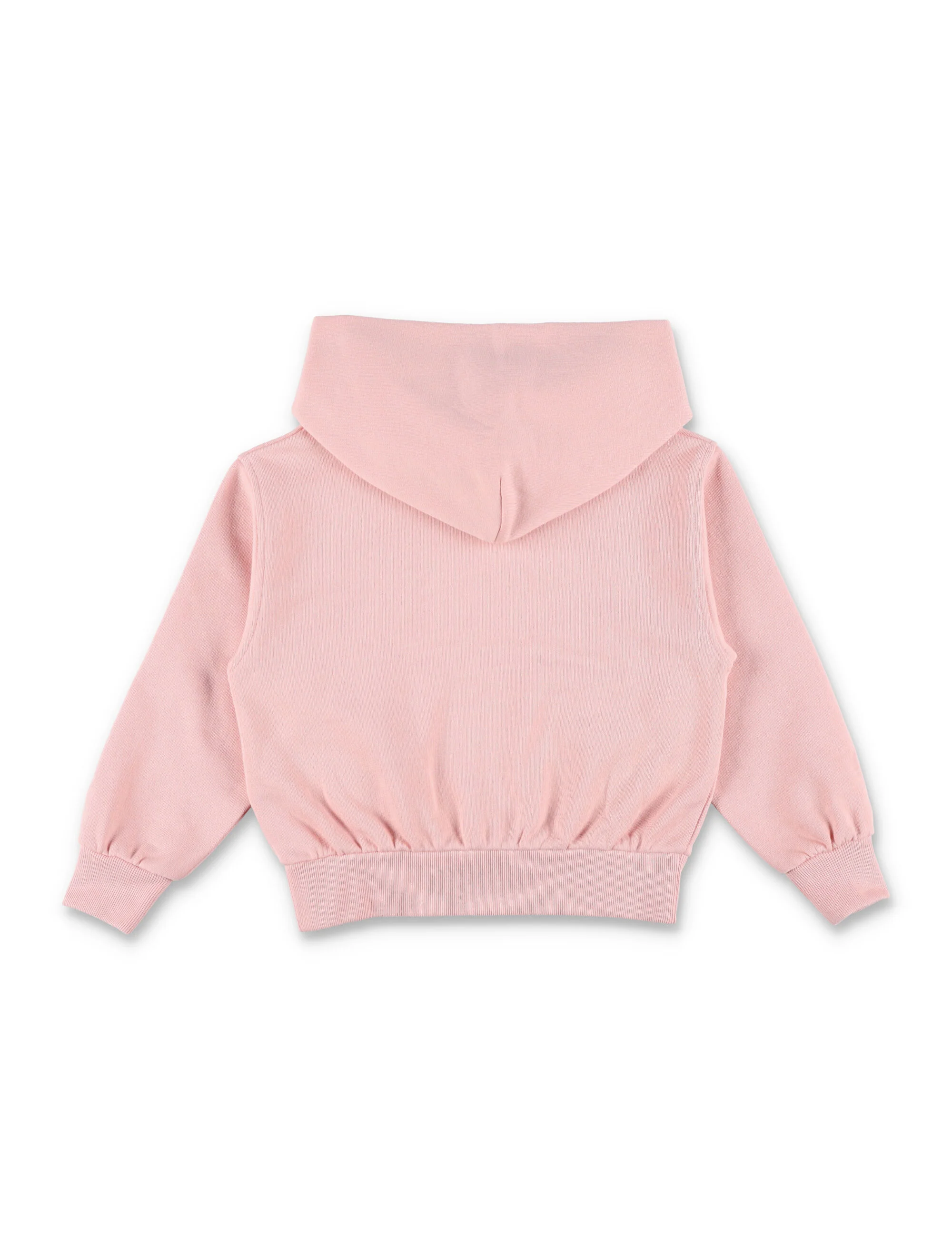 Gucci kids cotton sweatshirt with Web detail Smooth Pink
