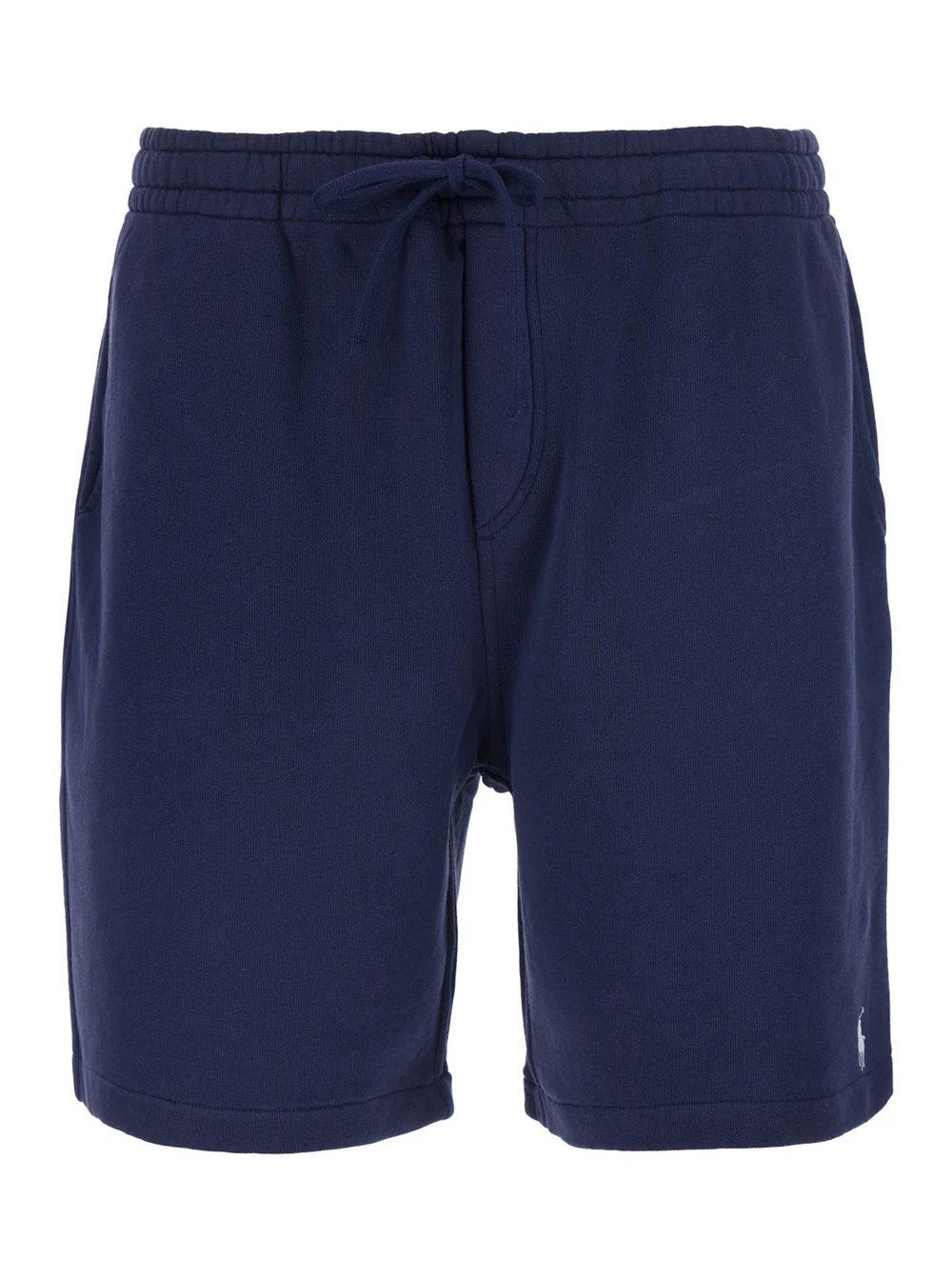 Polo Ralph Lauren Knit-Shorts Blue With Elastic Waist And Side Pockets For Men Blu Shorts Bermuda