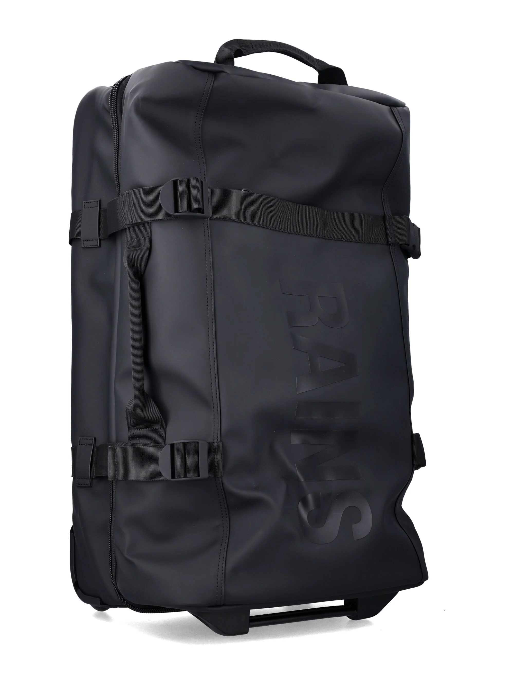 Rains Texel Check-in waterproof bag Black Polyester Luggage