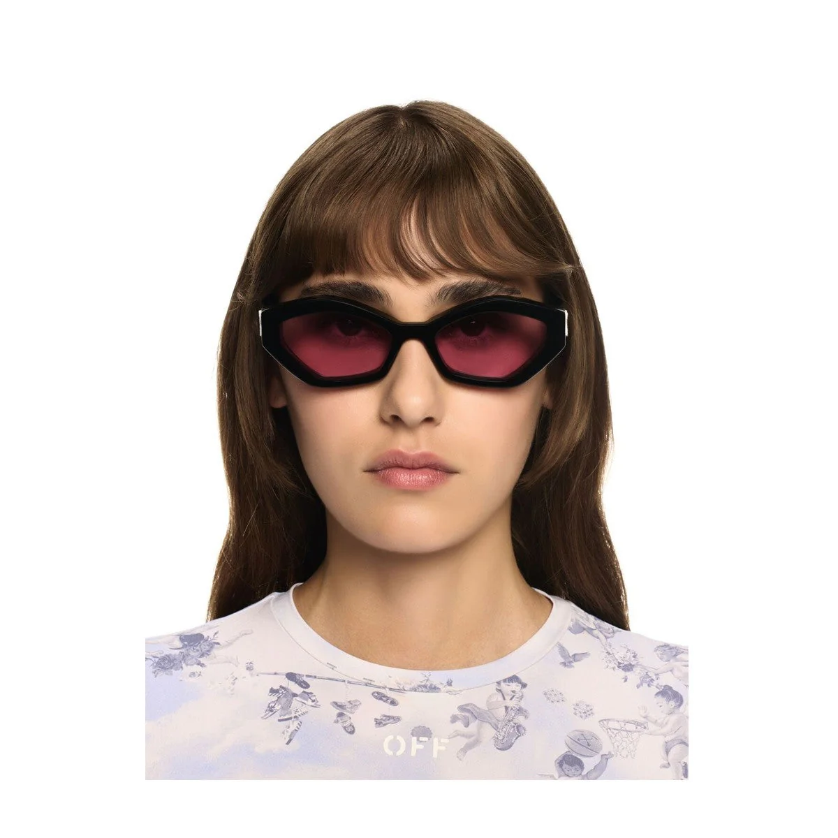 Off-White Oeri144 Hilo Black Acetato Sunglasses