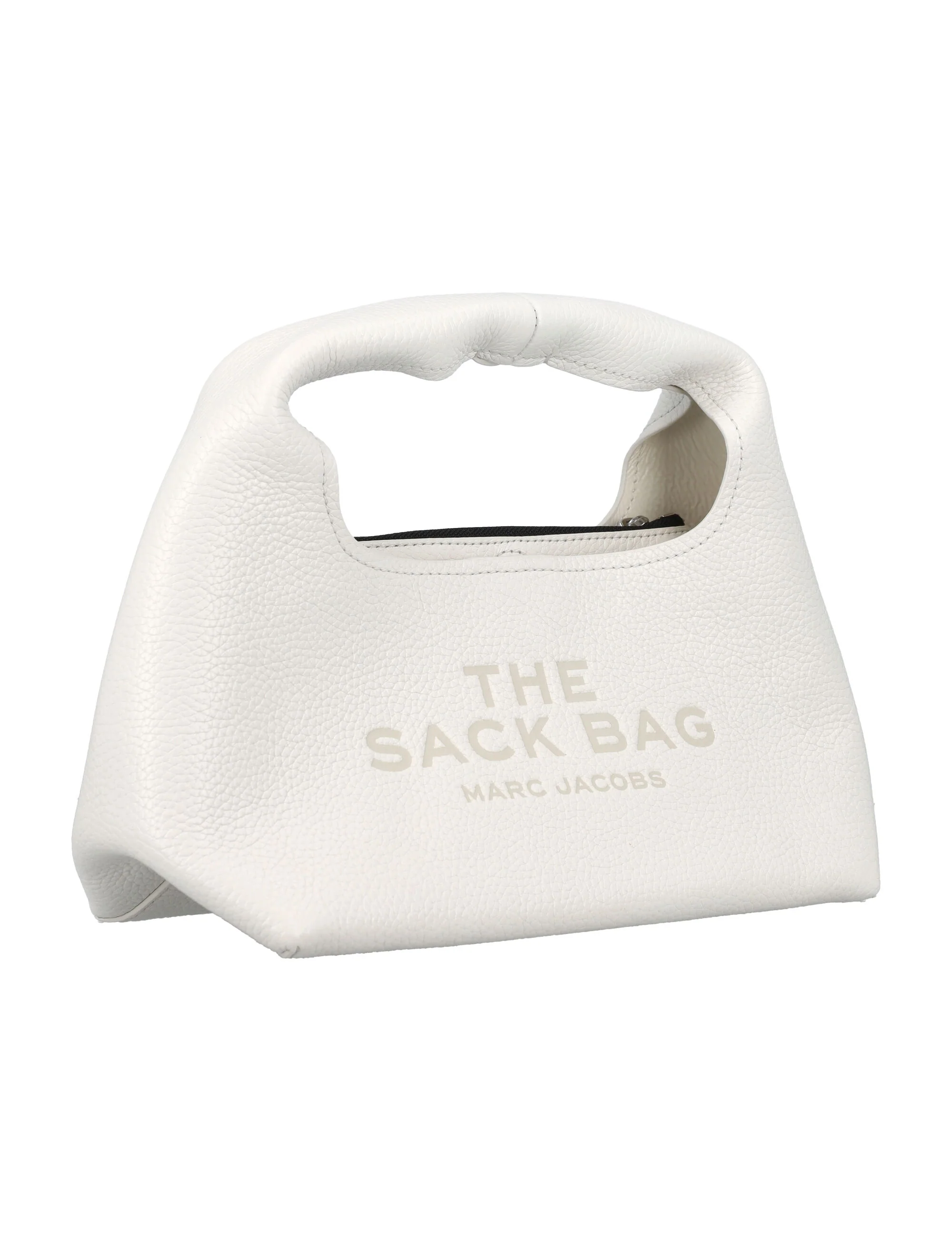 The mini sack bag Marc Jacobs White Cow Leather Tote
