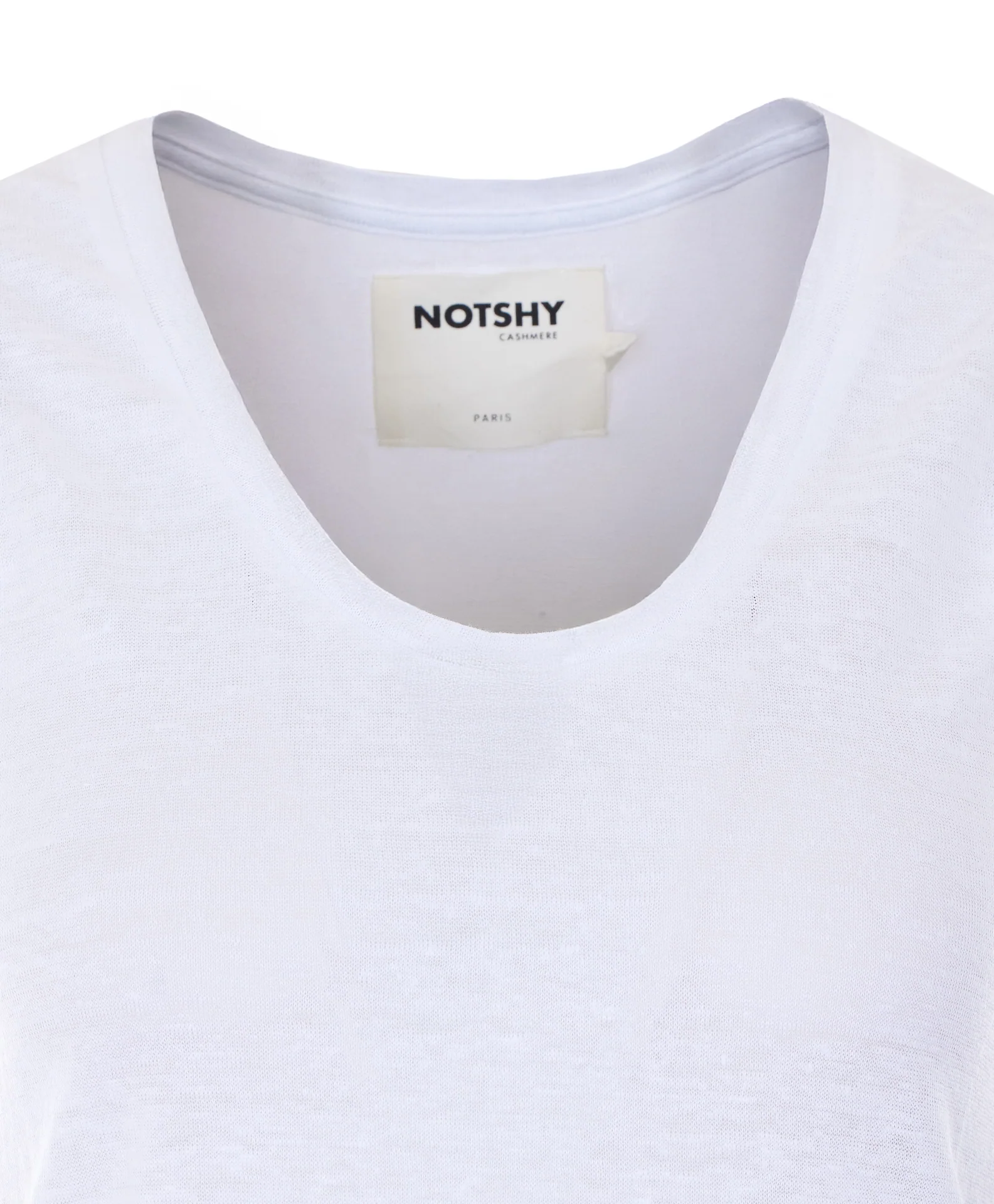 Not Shy White Cotton