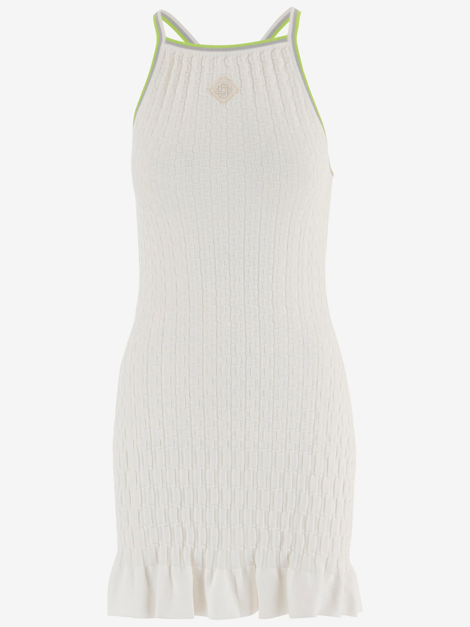 Casablanca Dresses White Viscosa Poliammide