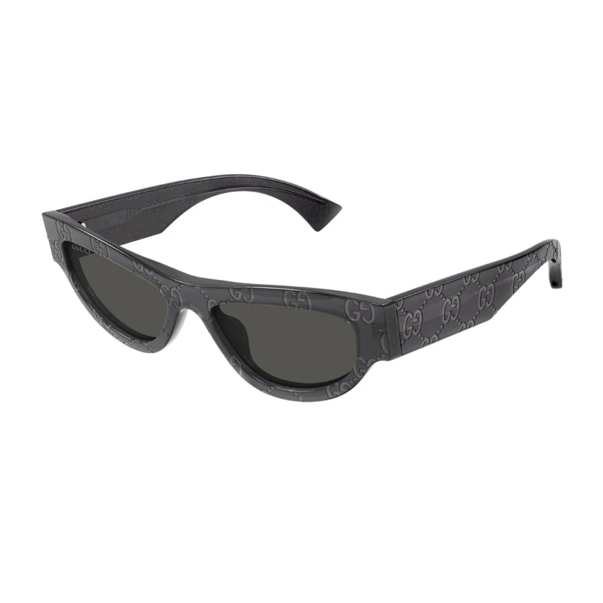 Gucci Gg1834s Linea Name Of Brand Grey Serigraphy Acetato Riciclato Sunglasses