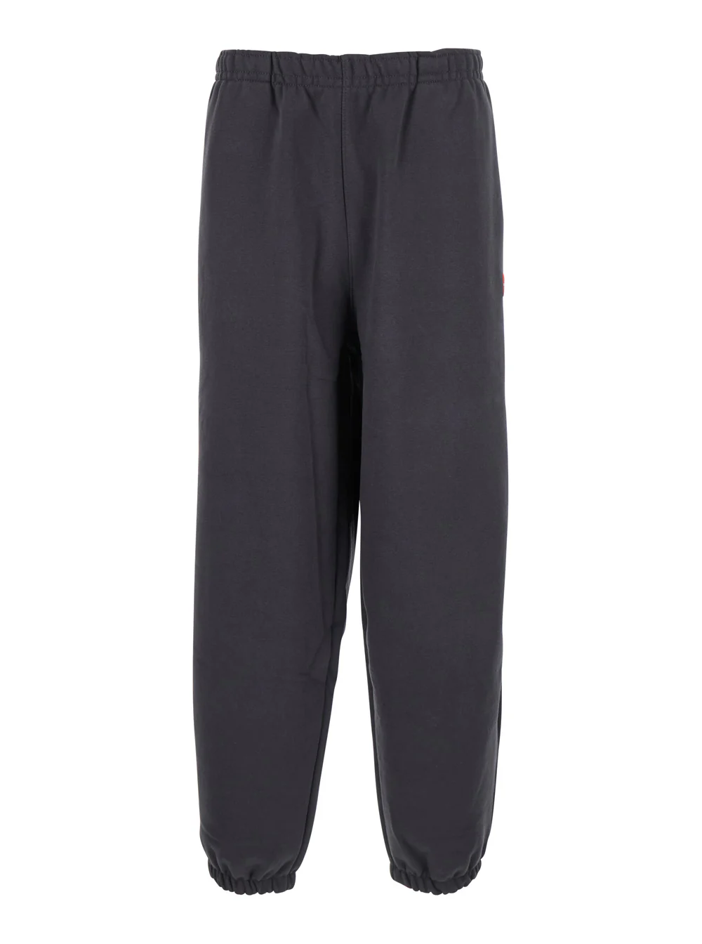 The North Face Grey Trousers With Elastic Waist And Side Logo Patch Cotton Man