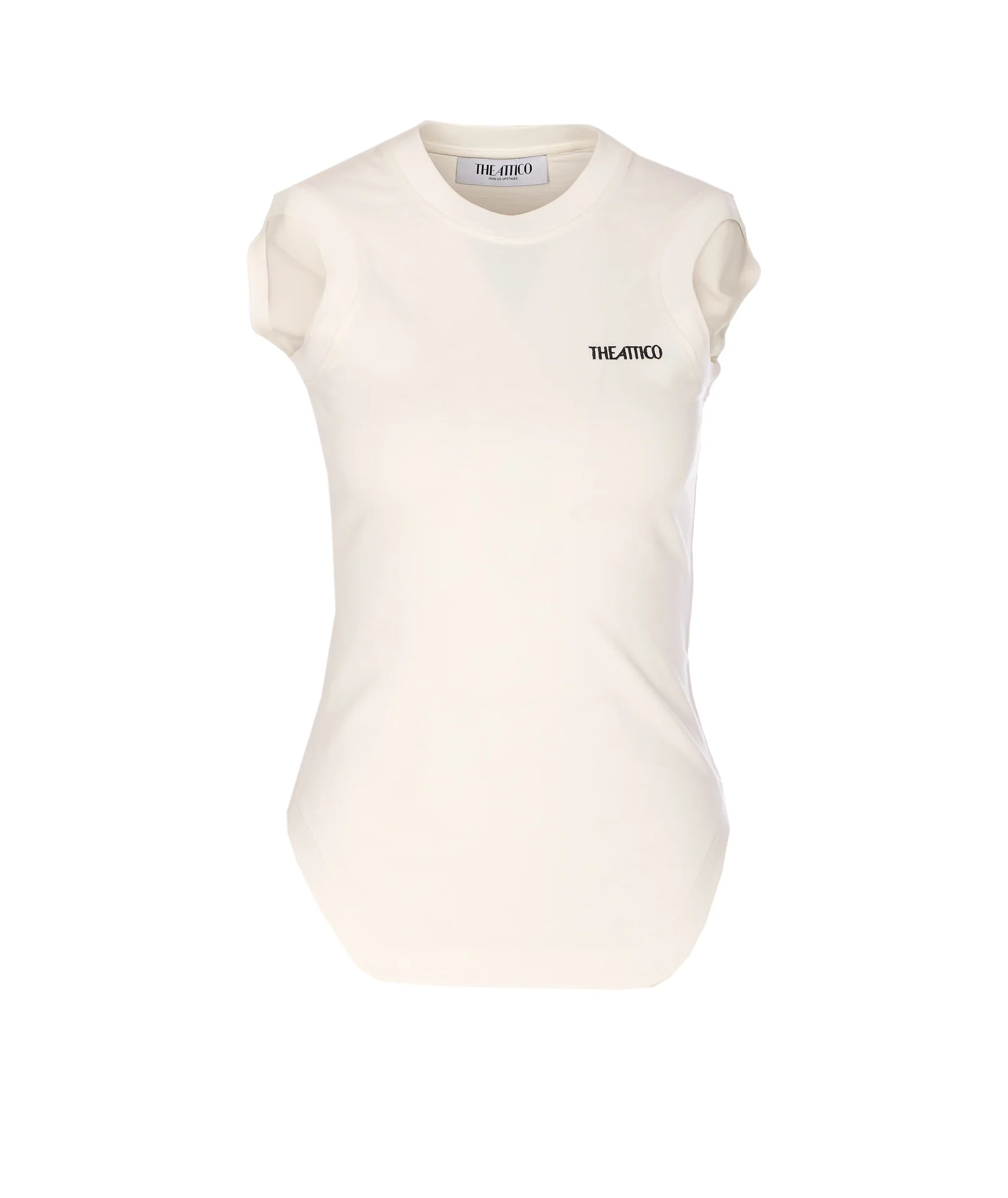The Attico T-shirts and Polos White Cotton