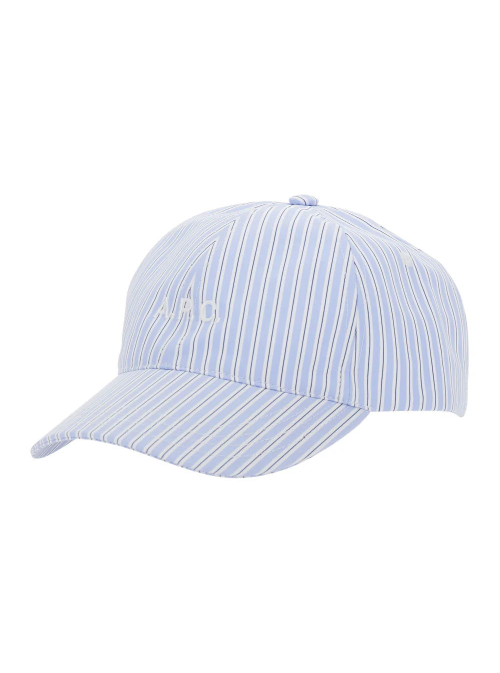 A.P.C. Charlie Blue Cap - Cotton Visor Hat Men Light And Gloves