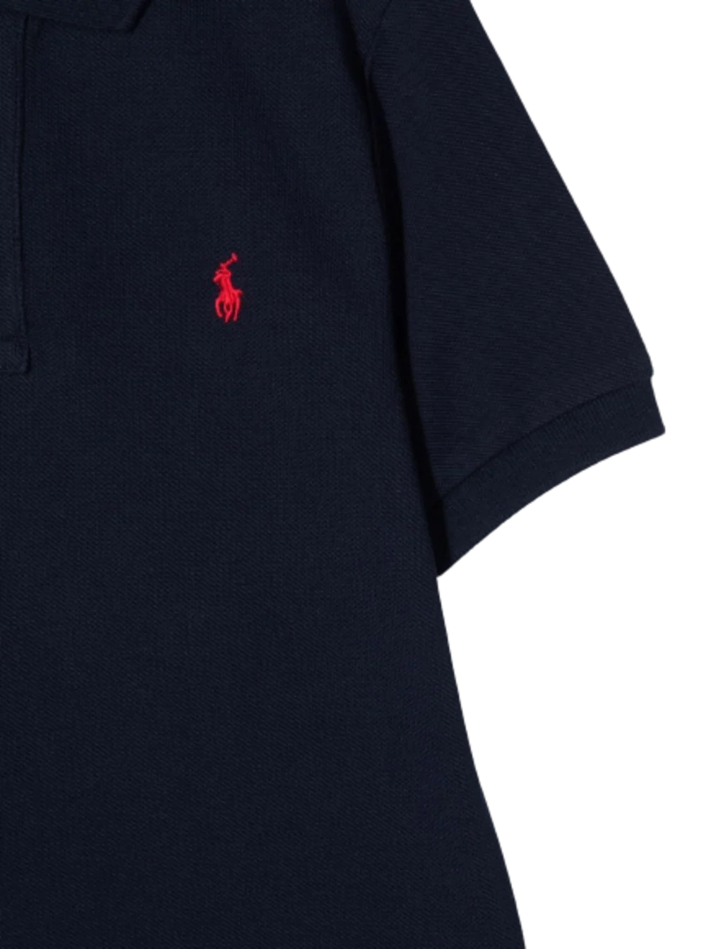 Polo Ralph Lauren Kids Boys Blue Cotton Piquet Shirt Blu Tshirts And